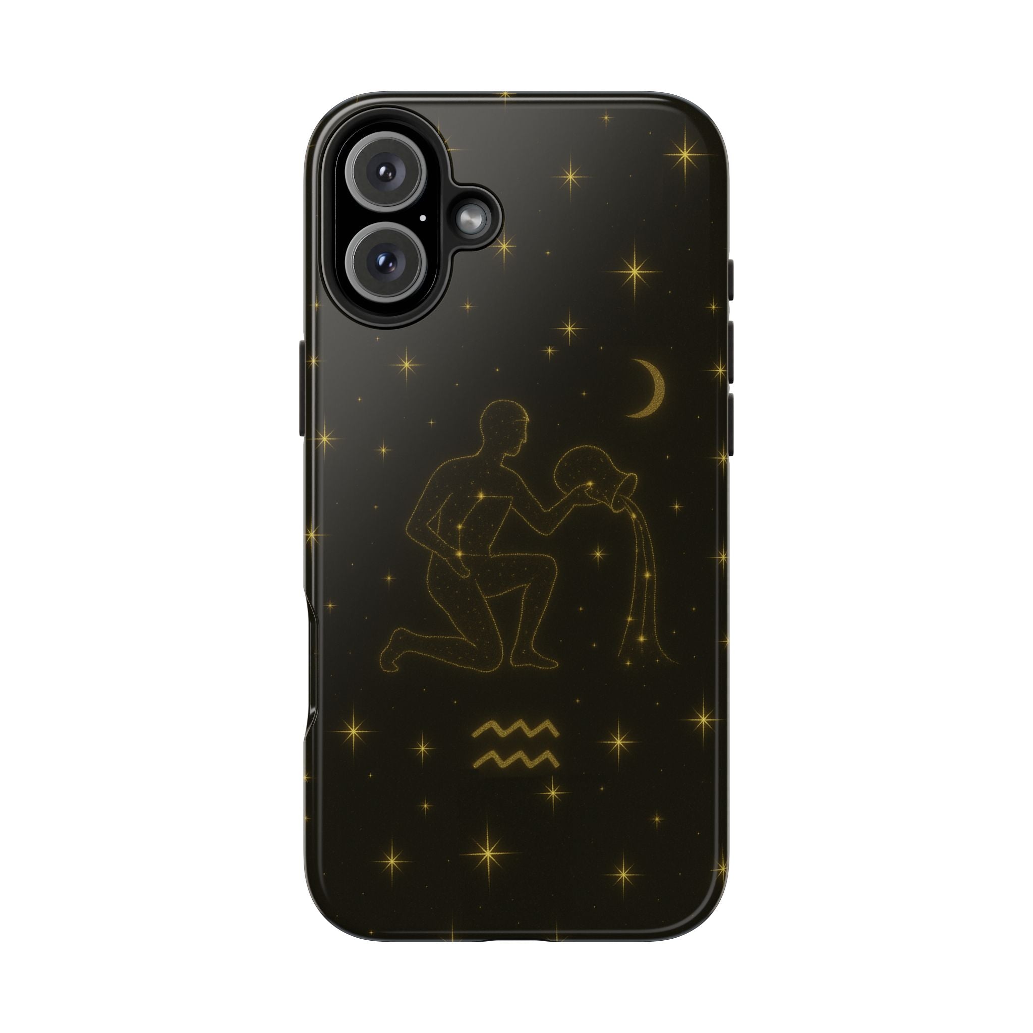 Aquarius Constellation Tough Phone Case — Zodiac Water-Bearer Astrology Design