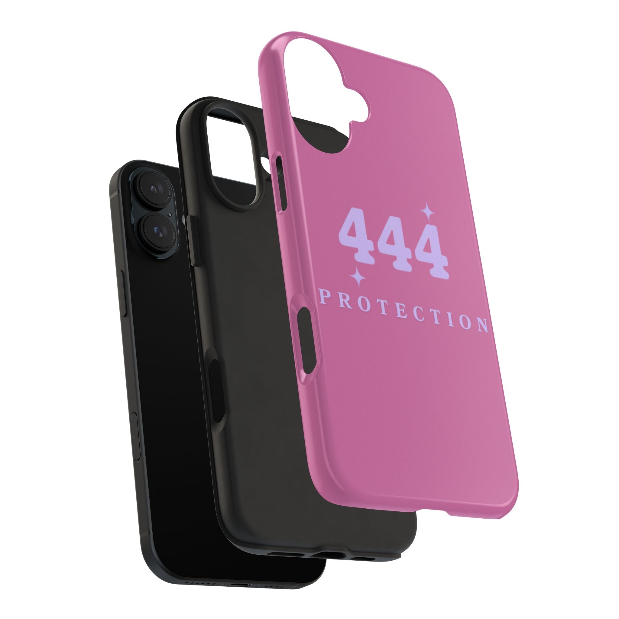 Pink & Purple 444 Protection Phone Case