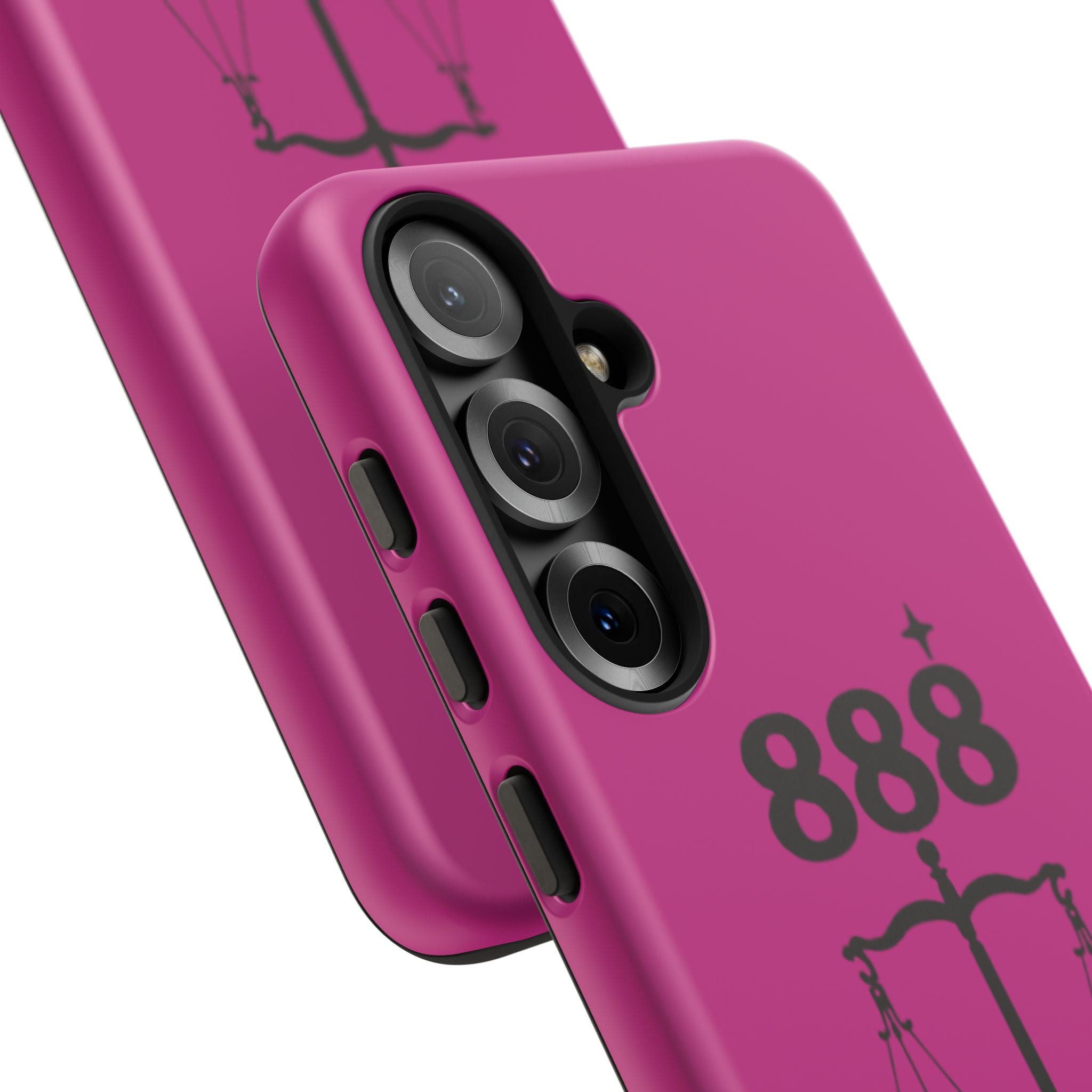 Black & Pink 888 Balance Phone Case
