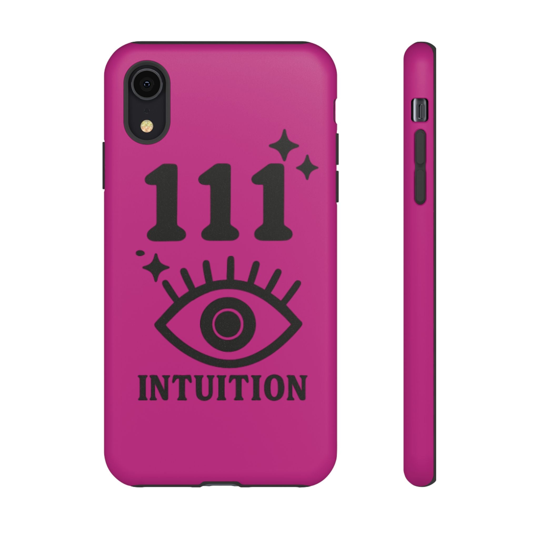 Black & Pink 111 Intuition Phone Case
