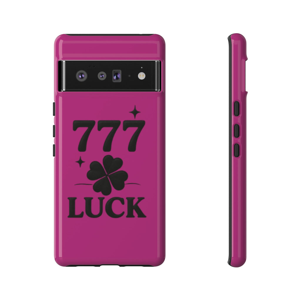 Black & Pink 777 Luck Phone Case