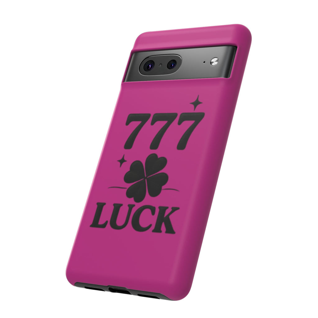 Black & Pink 777 Luck Phone Case