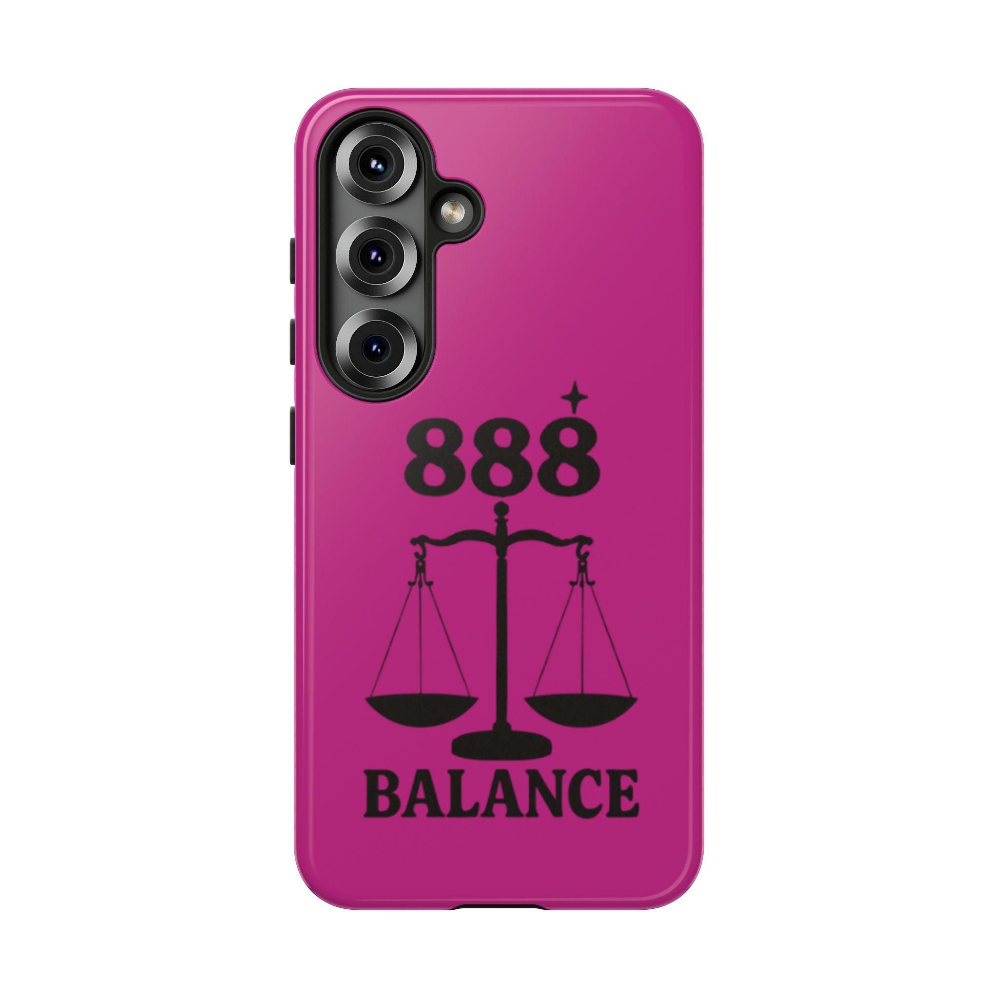 Black & Pink 888 Balance Phone Case