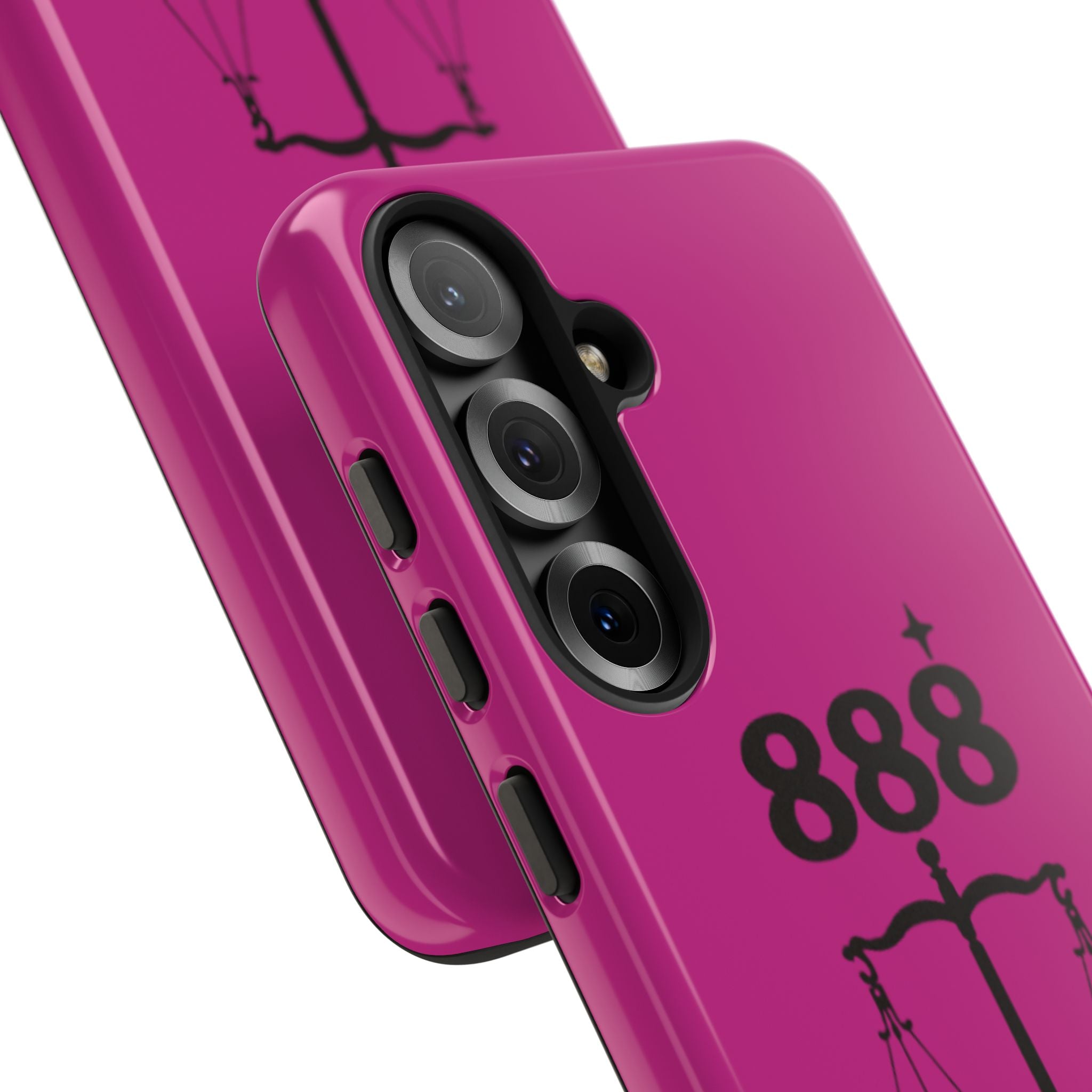 Black & Pink 888 Balance Phone Case