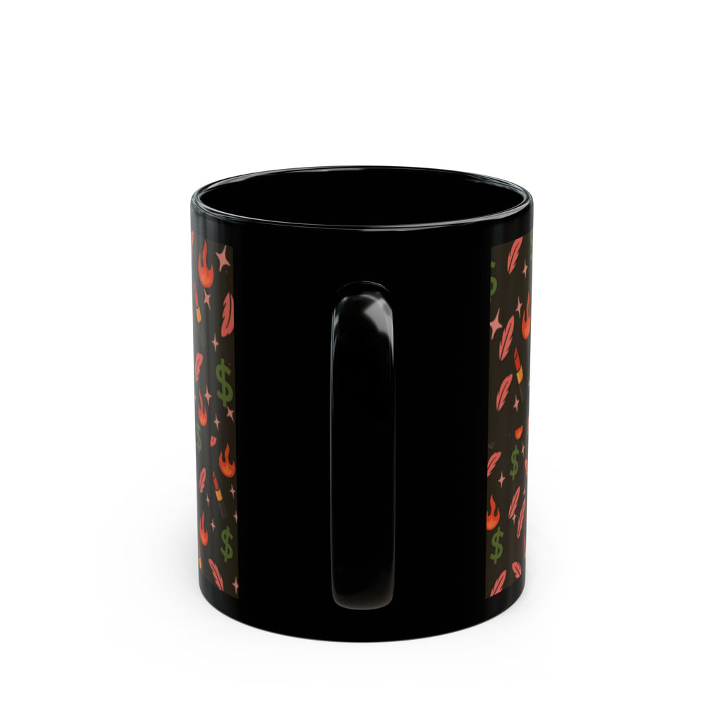 Maneater Black Coffee Mug — 11oz & 15oz
