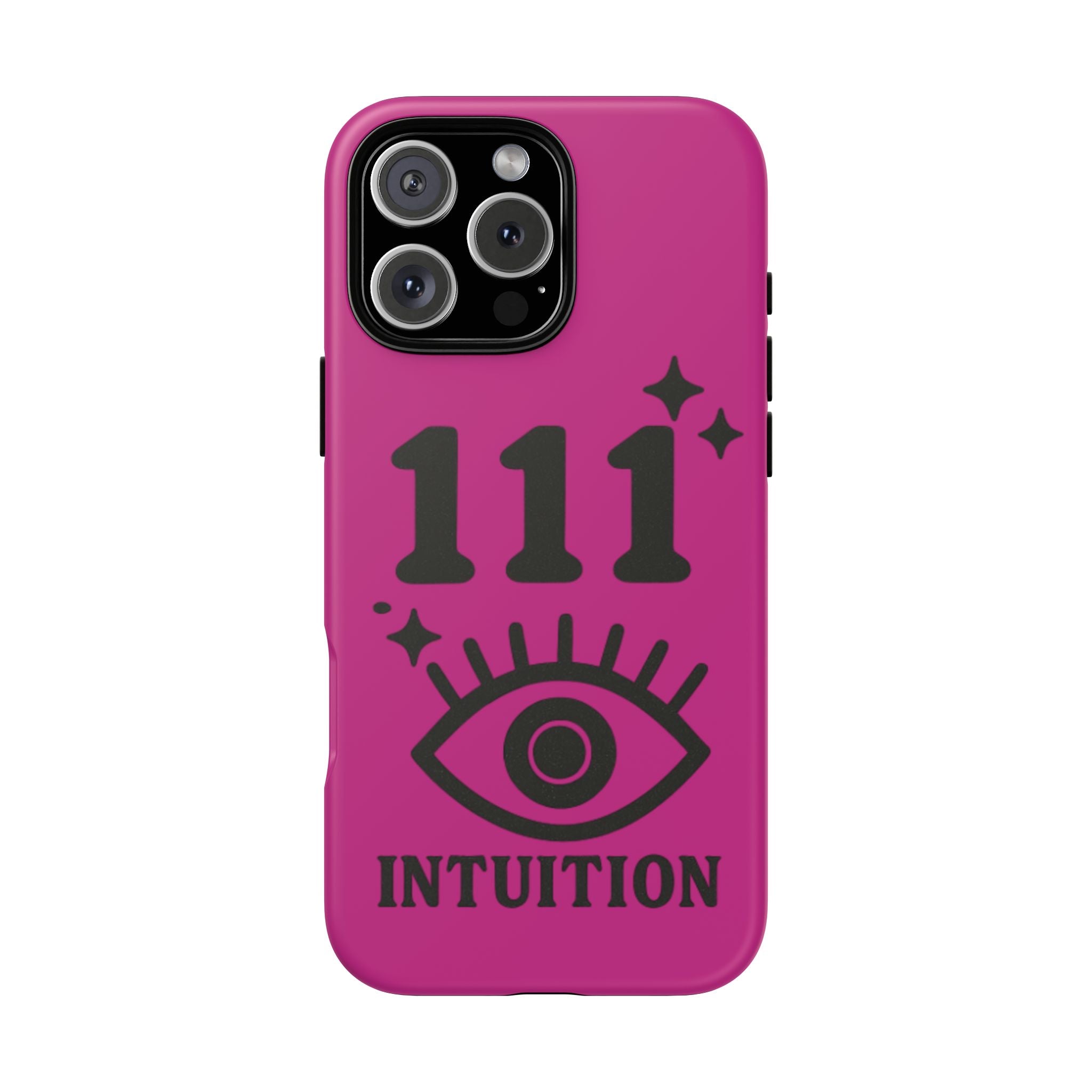 Black & Pink 111 Intuition Phone Case