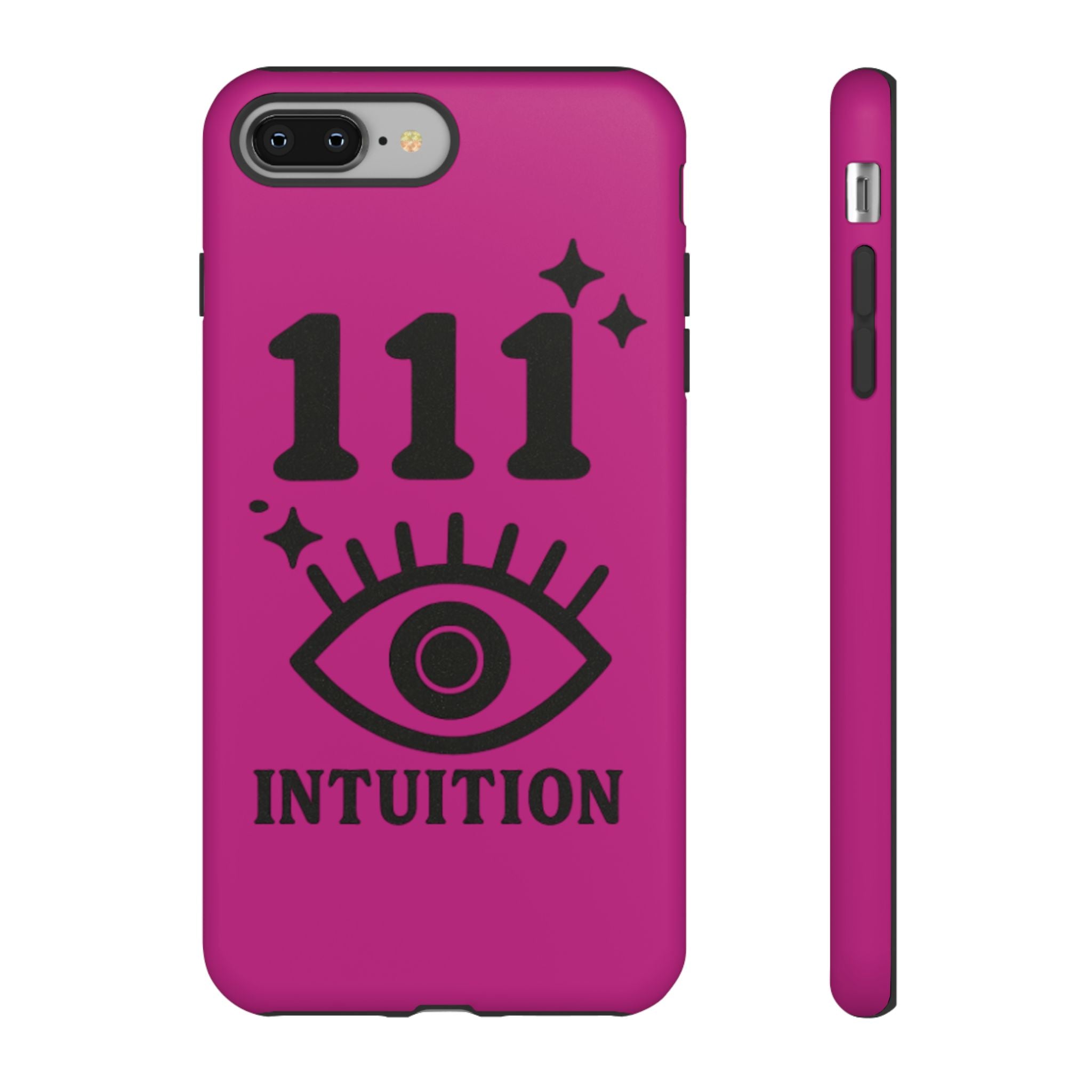 Black & Pink 111 Intuition Phone Case