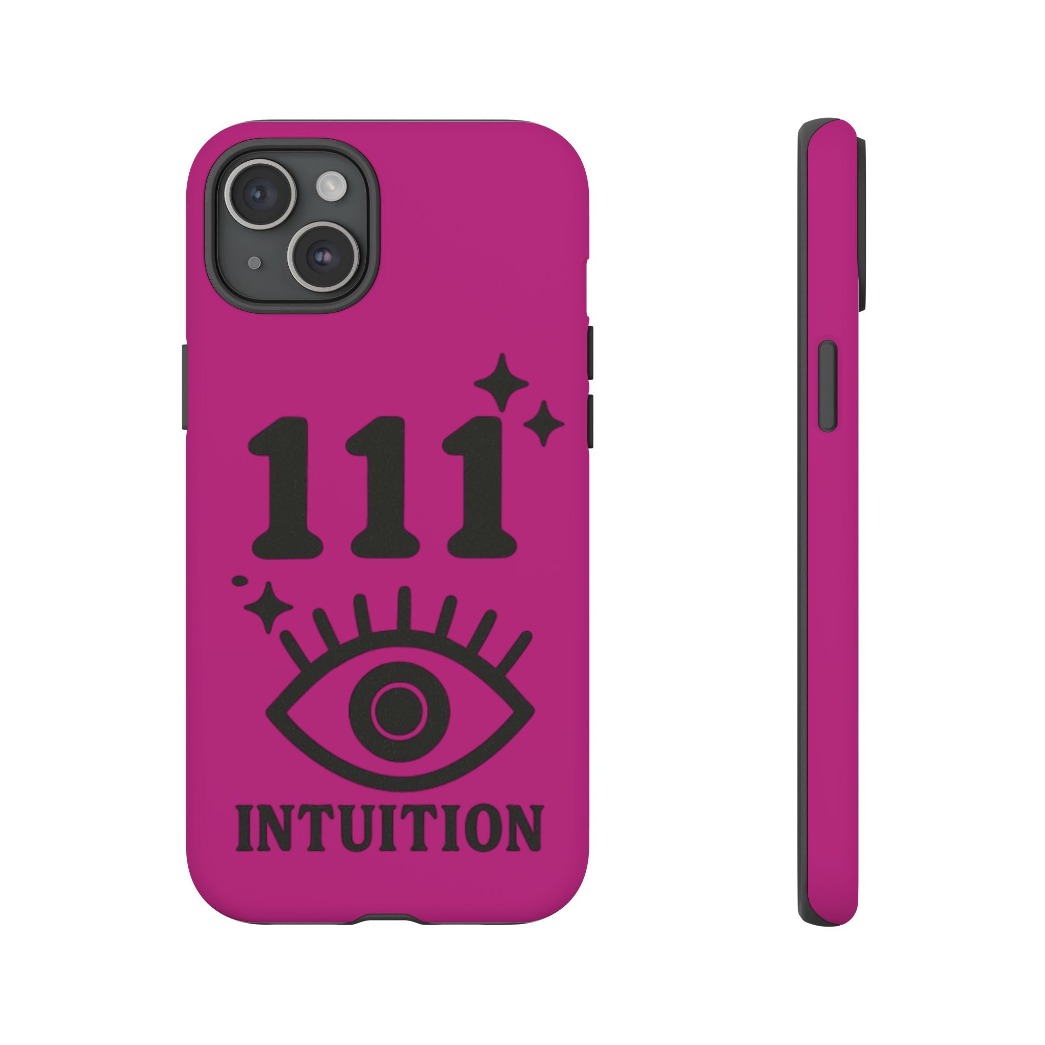 Black & Pink 111 Intuition Phone Case