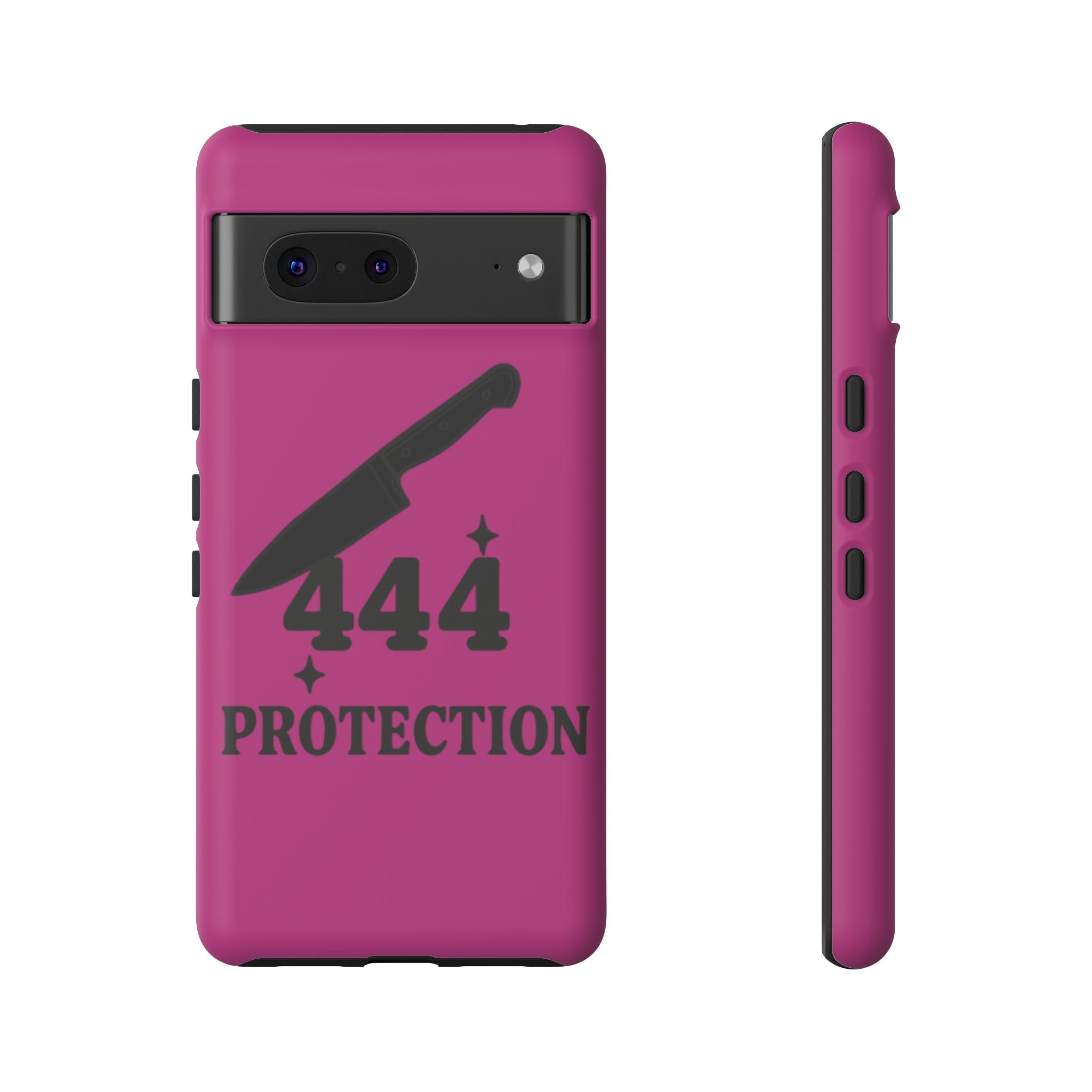 Black & Pink 444 Protection Phone Case