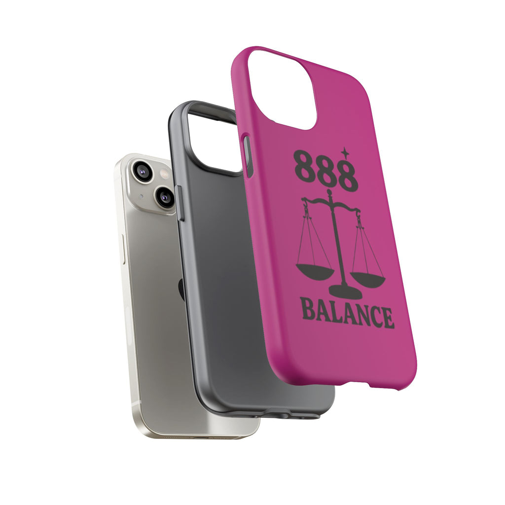 Black & Pink 888 Balance Phone Case