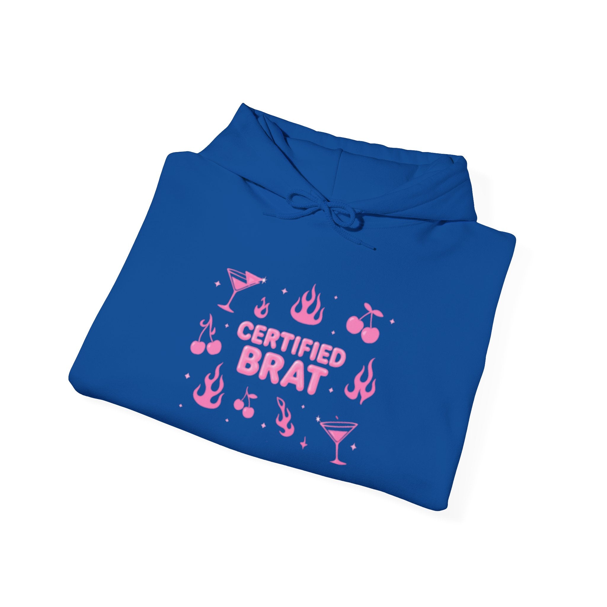Certified Brat Pink Graphic Hoodie