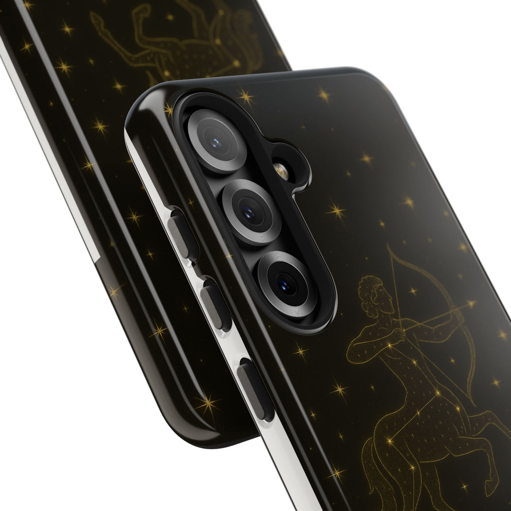Sagittarius Constellation Tough Phone Case — Zodiac Archer Protective Cover