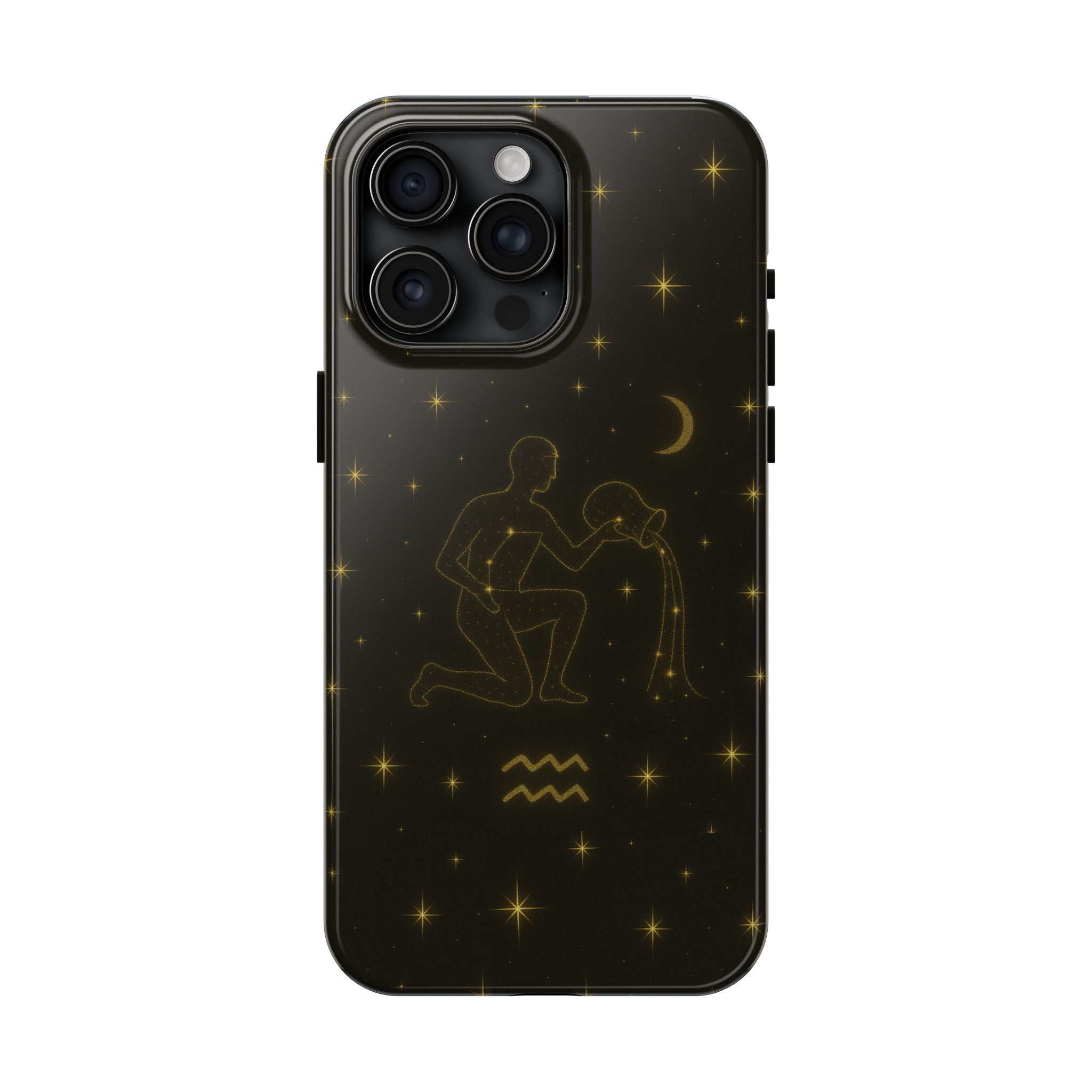 Aquarius Constellation Tough Phone Case — Zodiac Water-Bearer Astrology Design