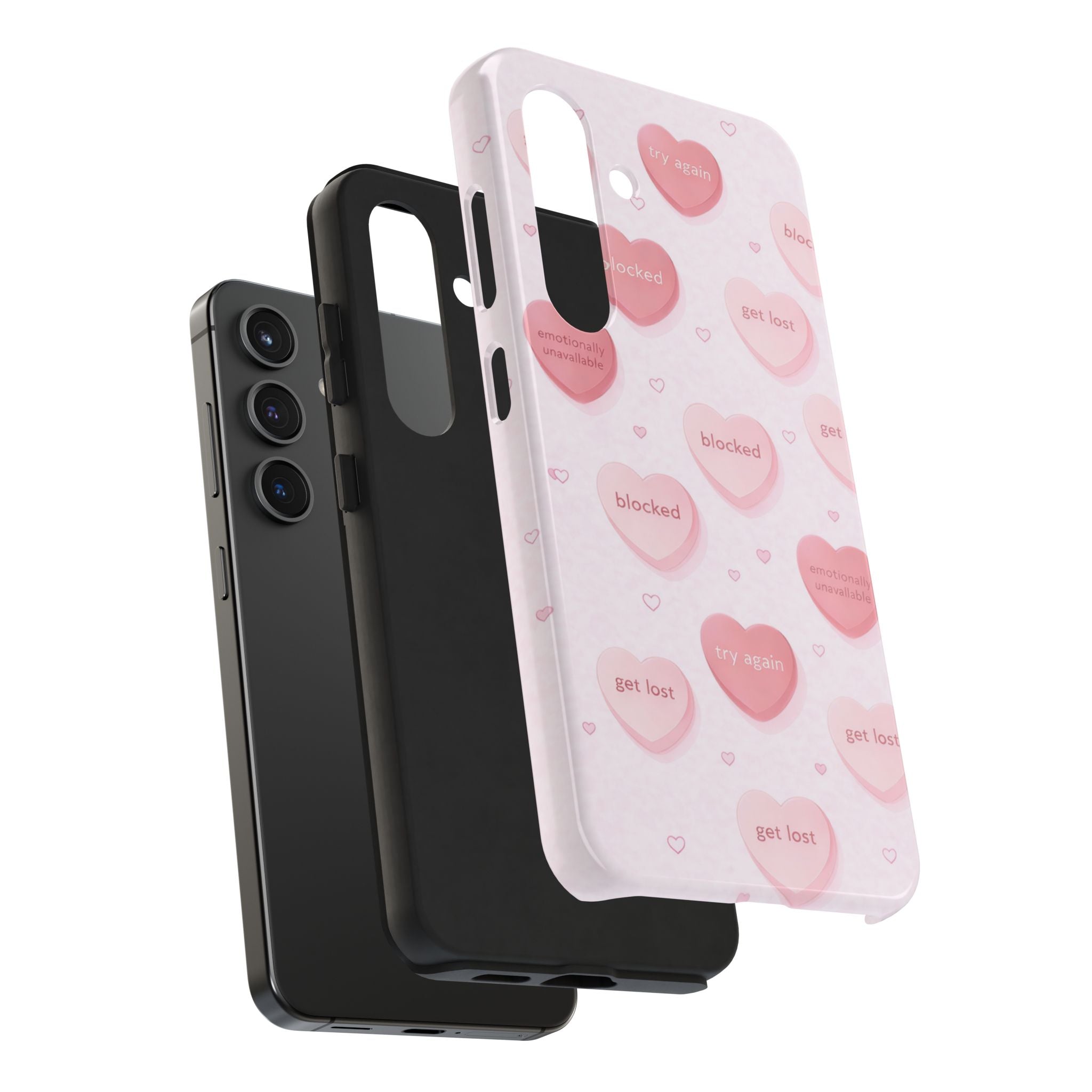 Non-Conversation Hearts Phone Case