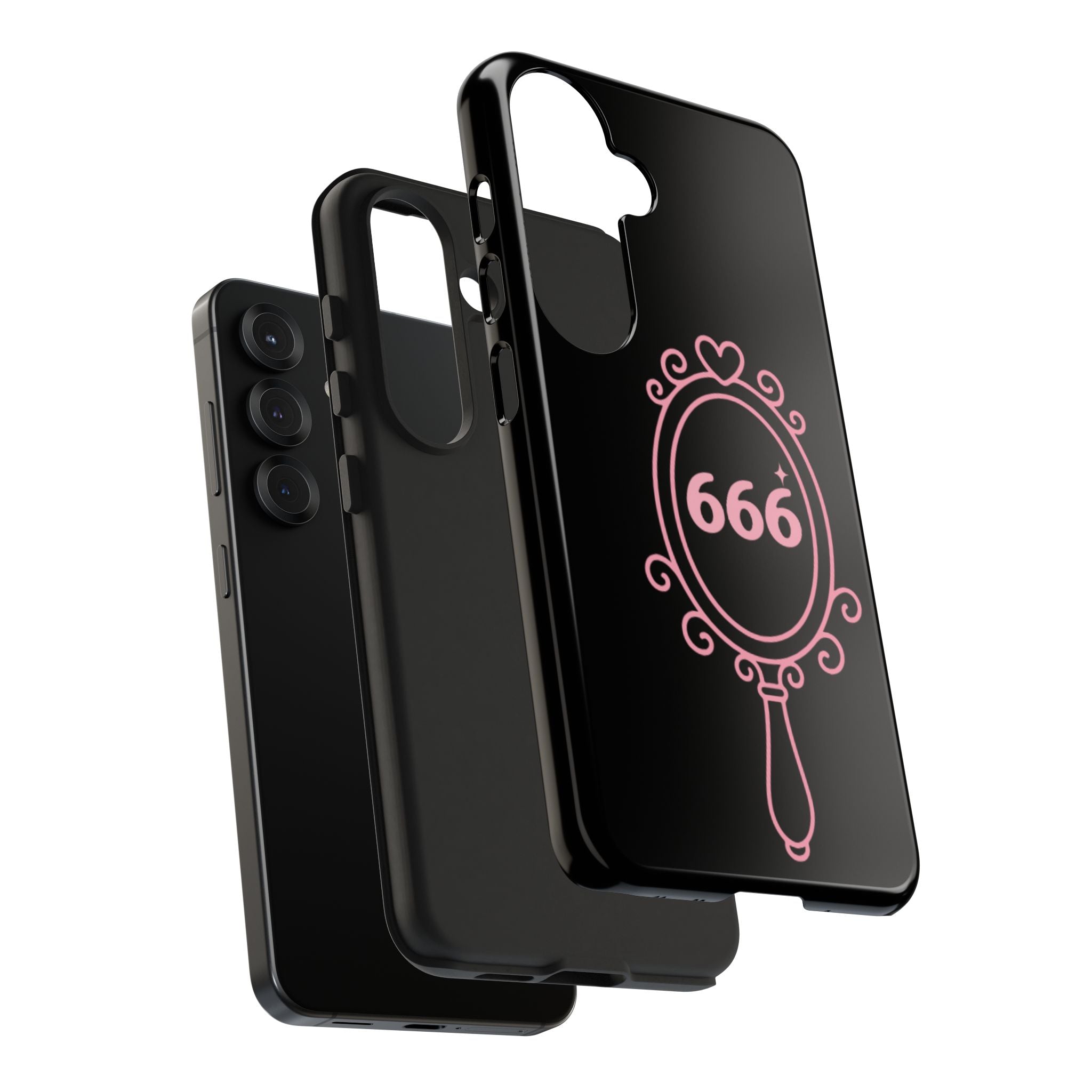Black & Pink 666 Phone Case