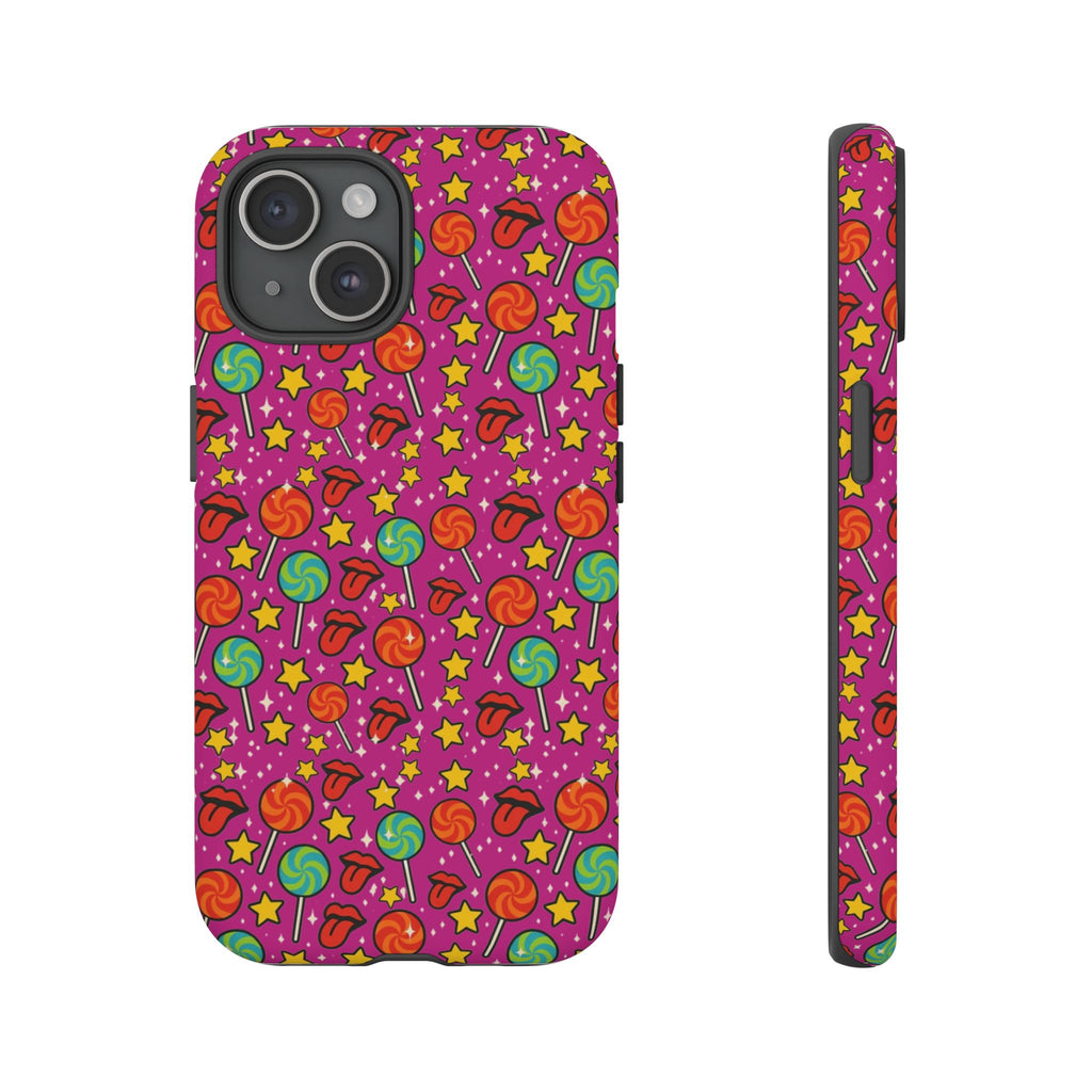 Lollipops & Lips Retro Phone Cases