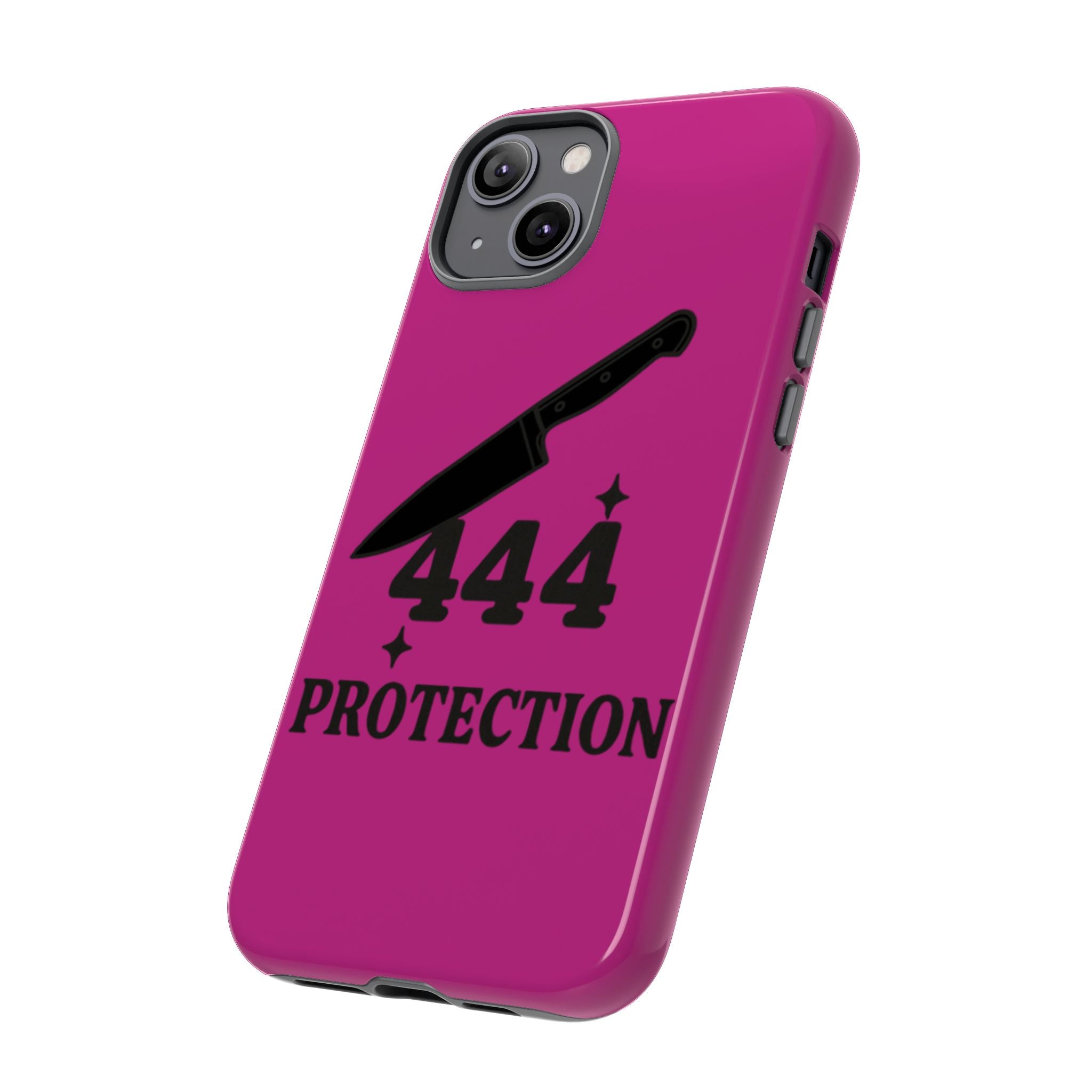 Black & Pink 444 Protection Phone Case