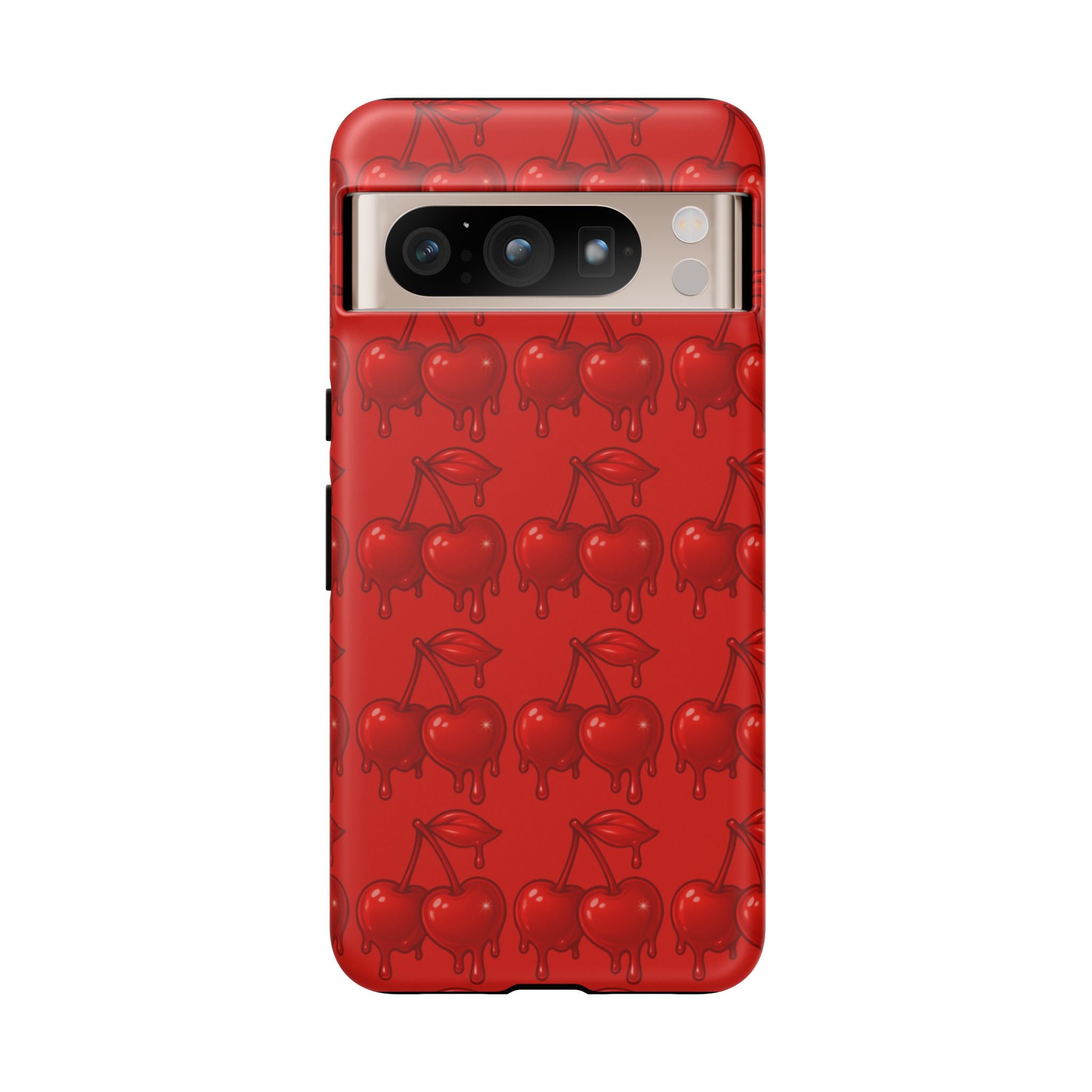Red Dripping Cherry Phone Case