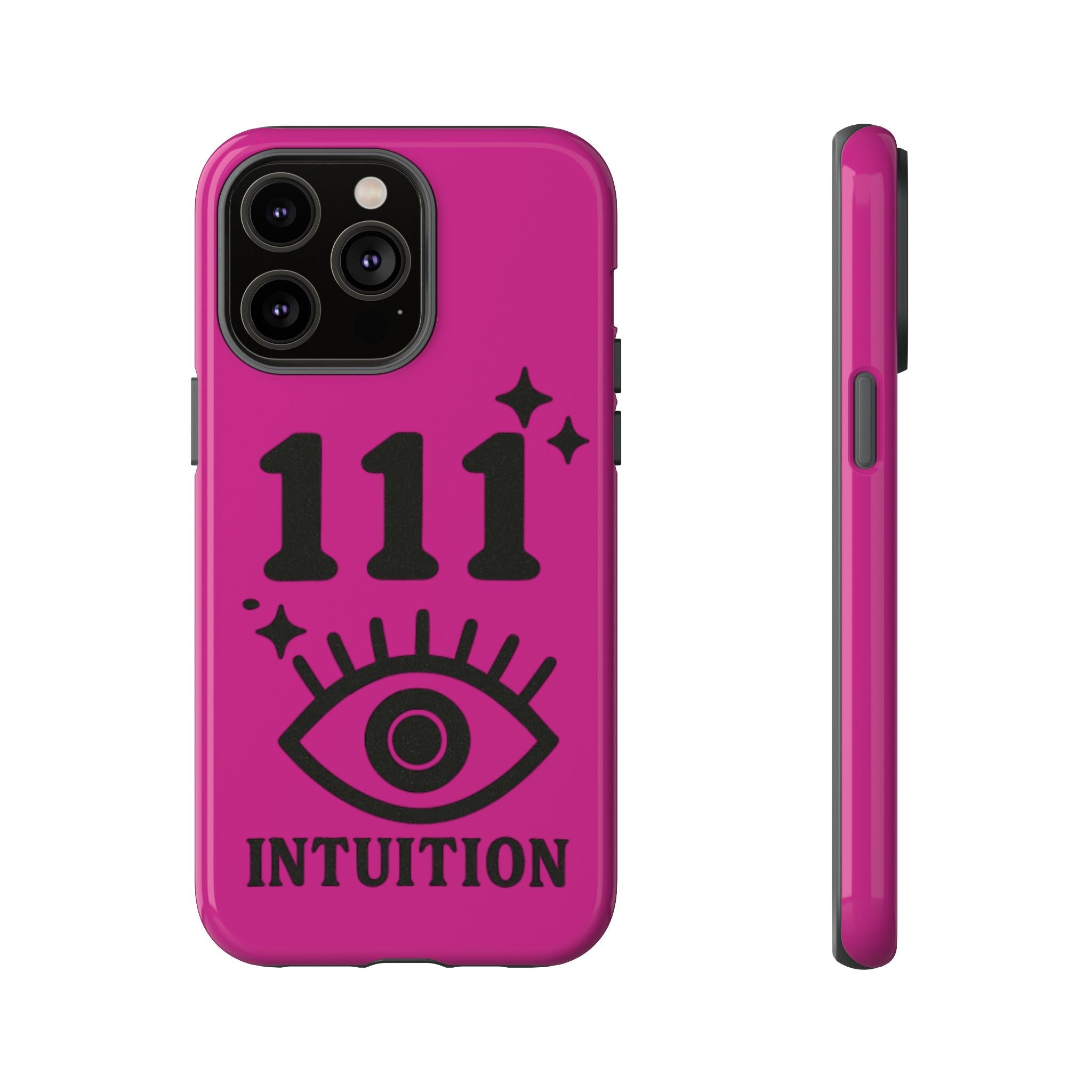 Black & Pink 111 Intuition Phone Case