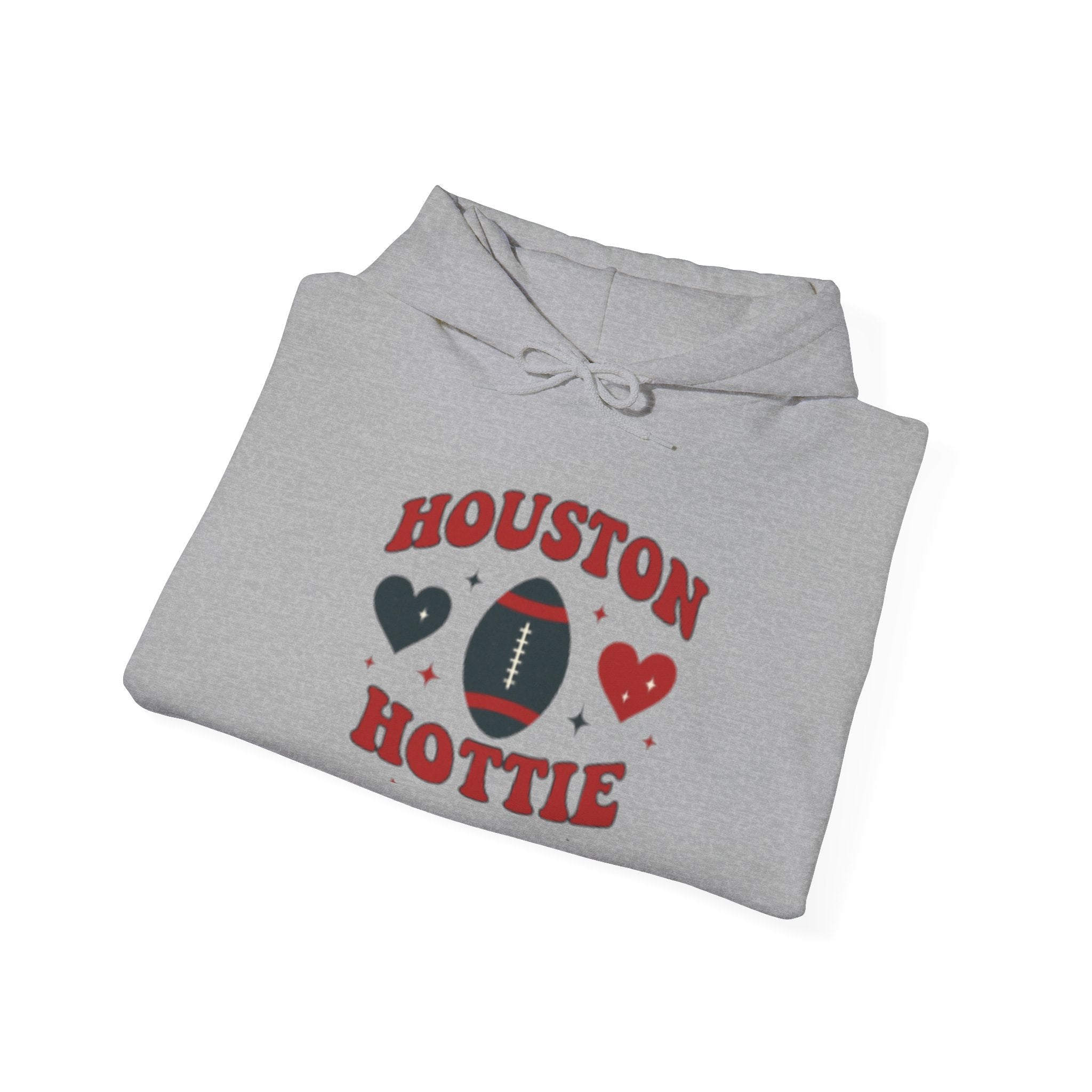 Hoodie — "Houston Hottie" Football Graphic Pullover