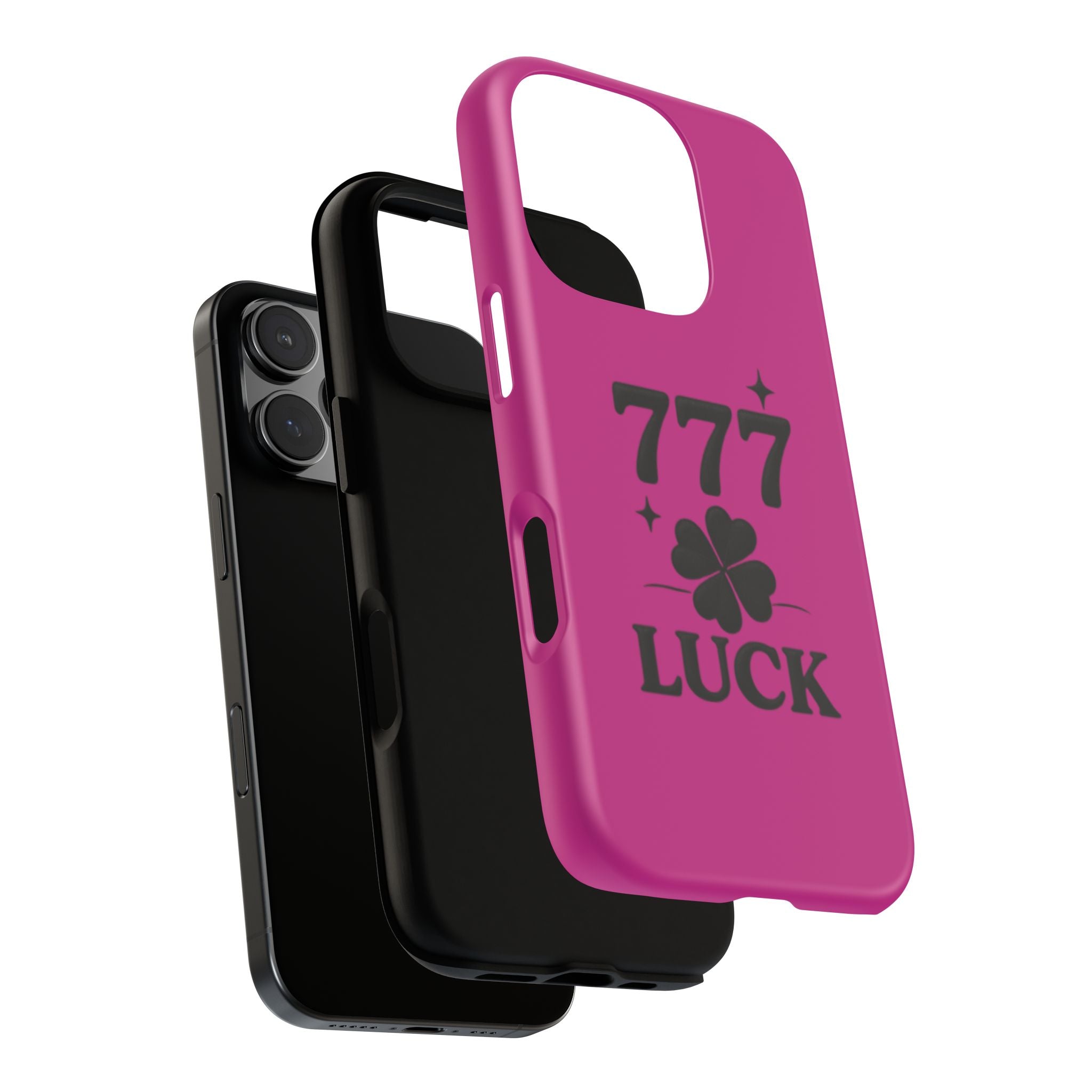 Black & Pink 777 Luck Phone Case