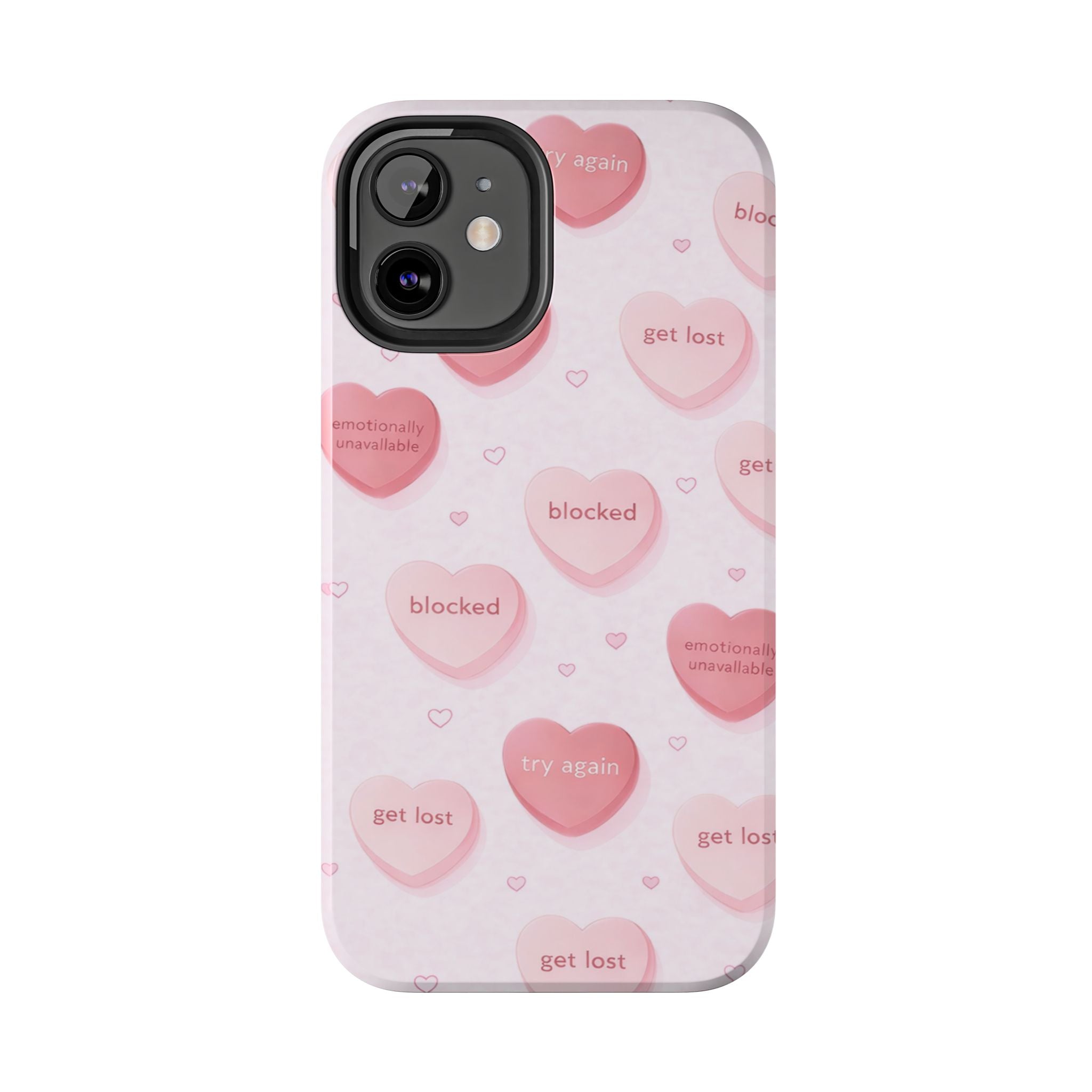 Non-Conversation Hearts Phone Case