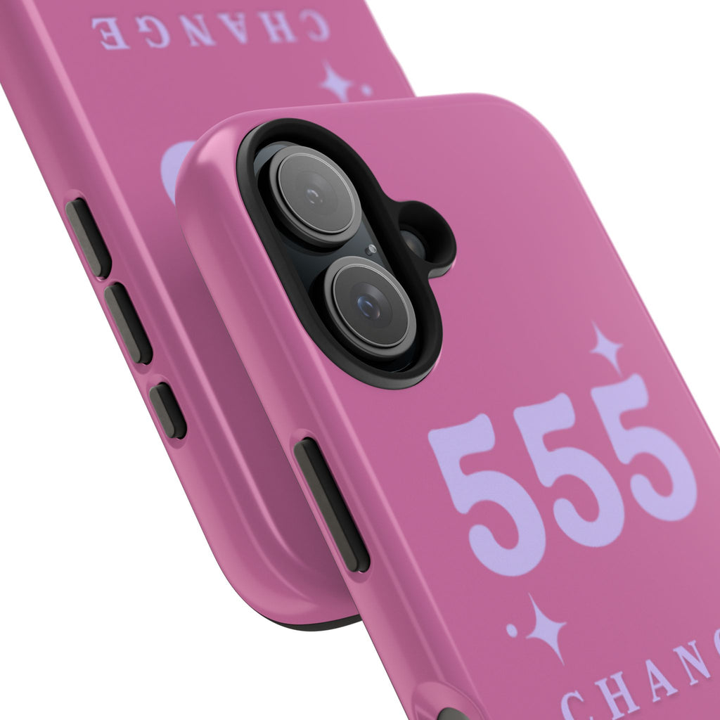 Pink & Purple 555 Change Phone Case