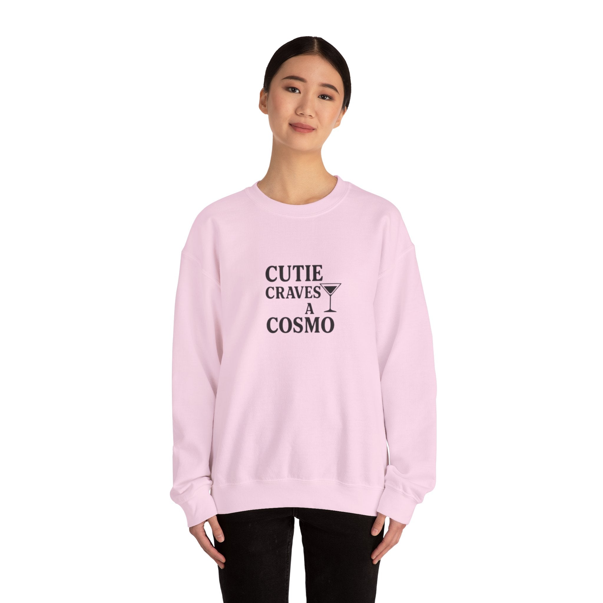 Cutie Craves a Cosmo Crewneck Sweatshirt