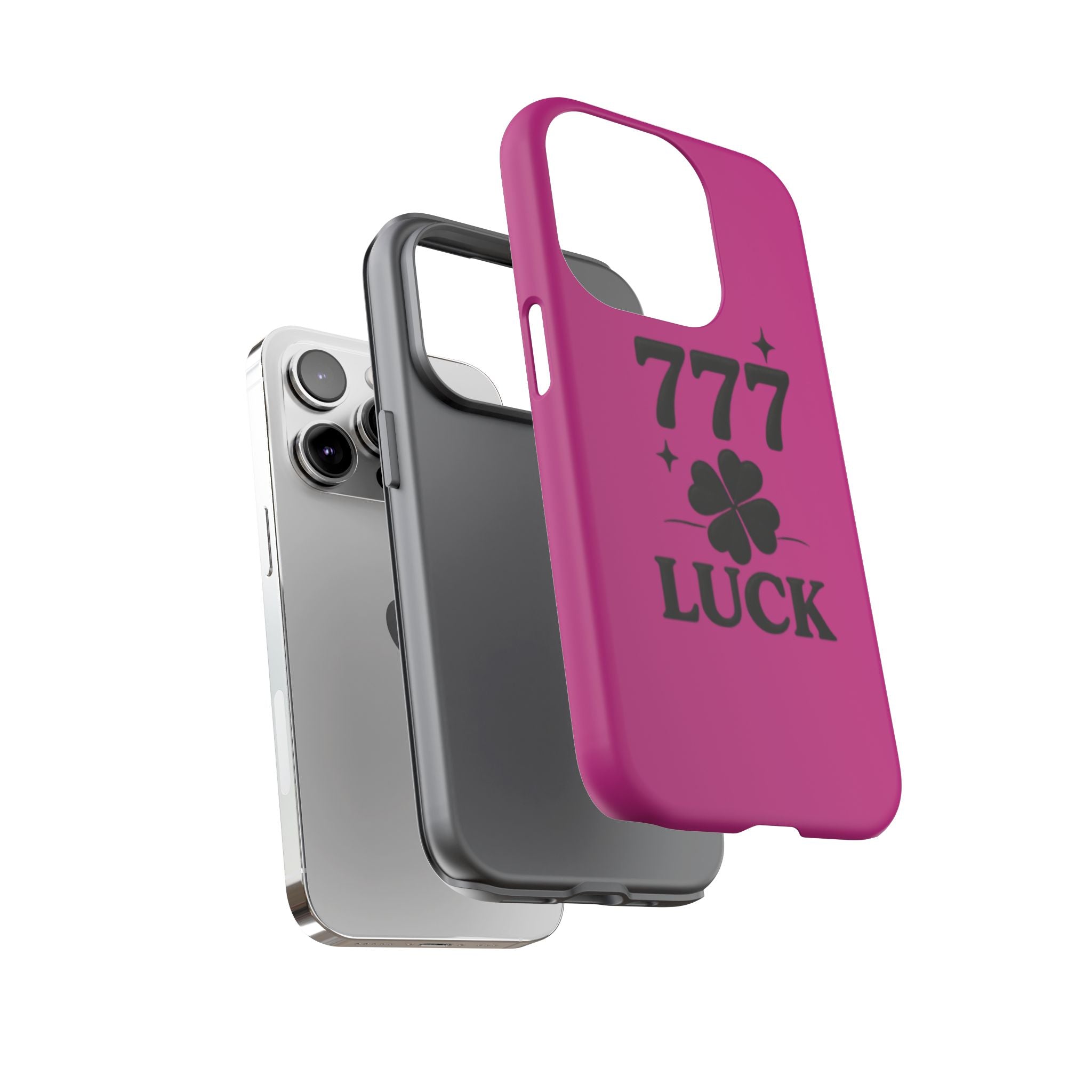 Black & Pink 777 Luck Phone Case