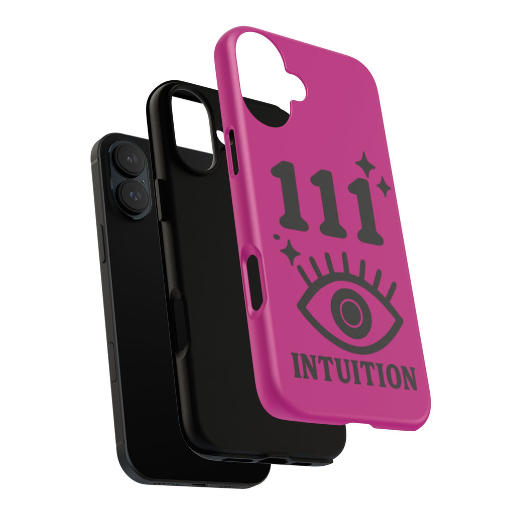 Black & Pink 111 Intuition Phone Case