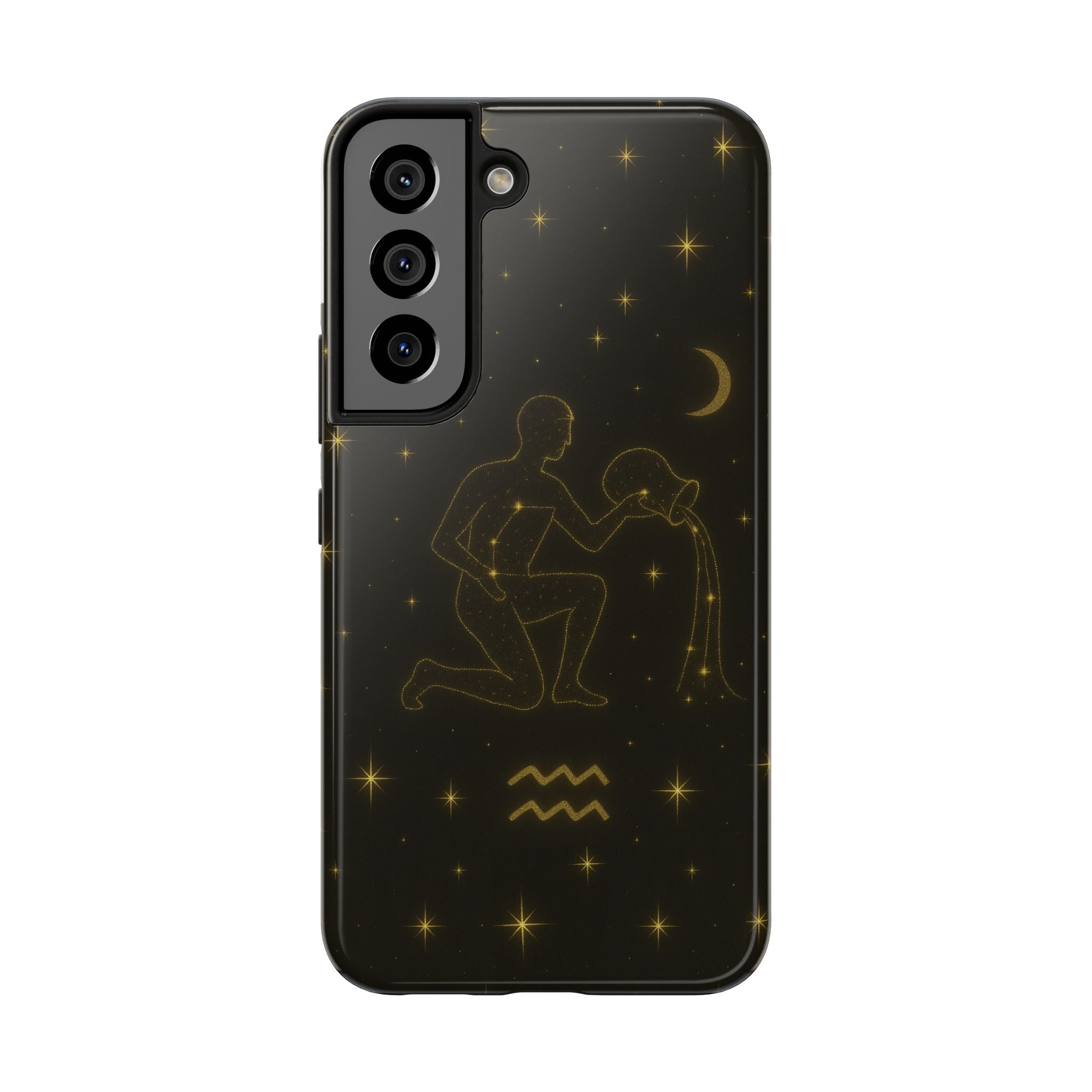 Aquarius Constellation Tough Phone Case — Zodiac Water-Bearer Astrology Design