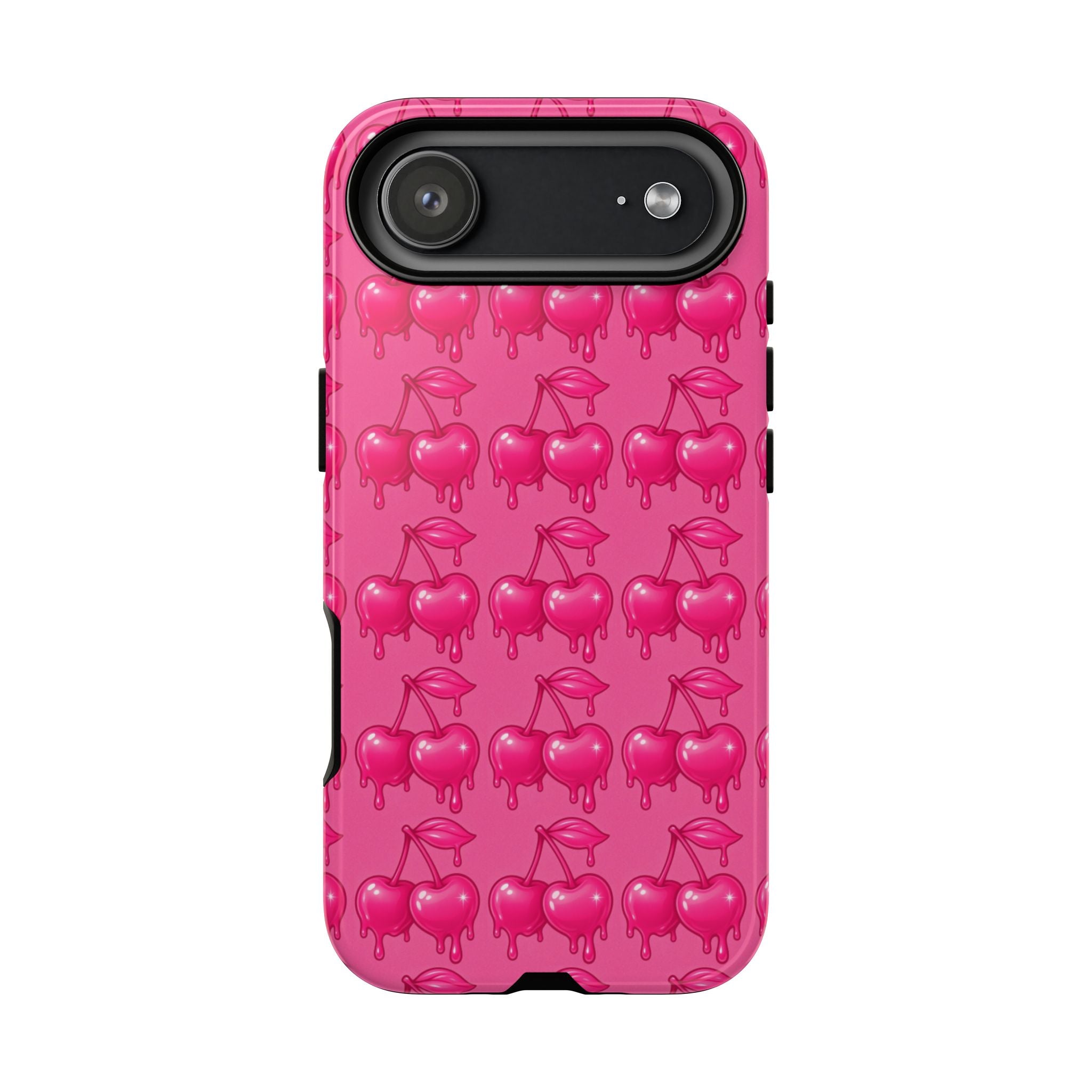 Pink Dripping Cherry Tough Phone Case