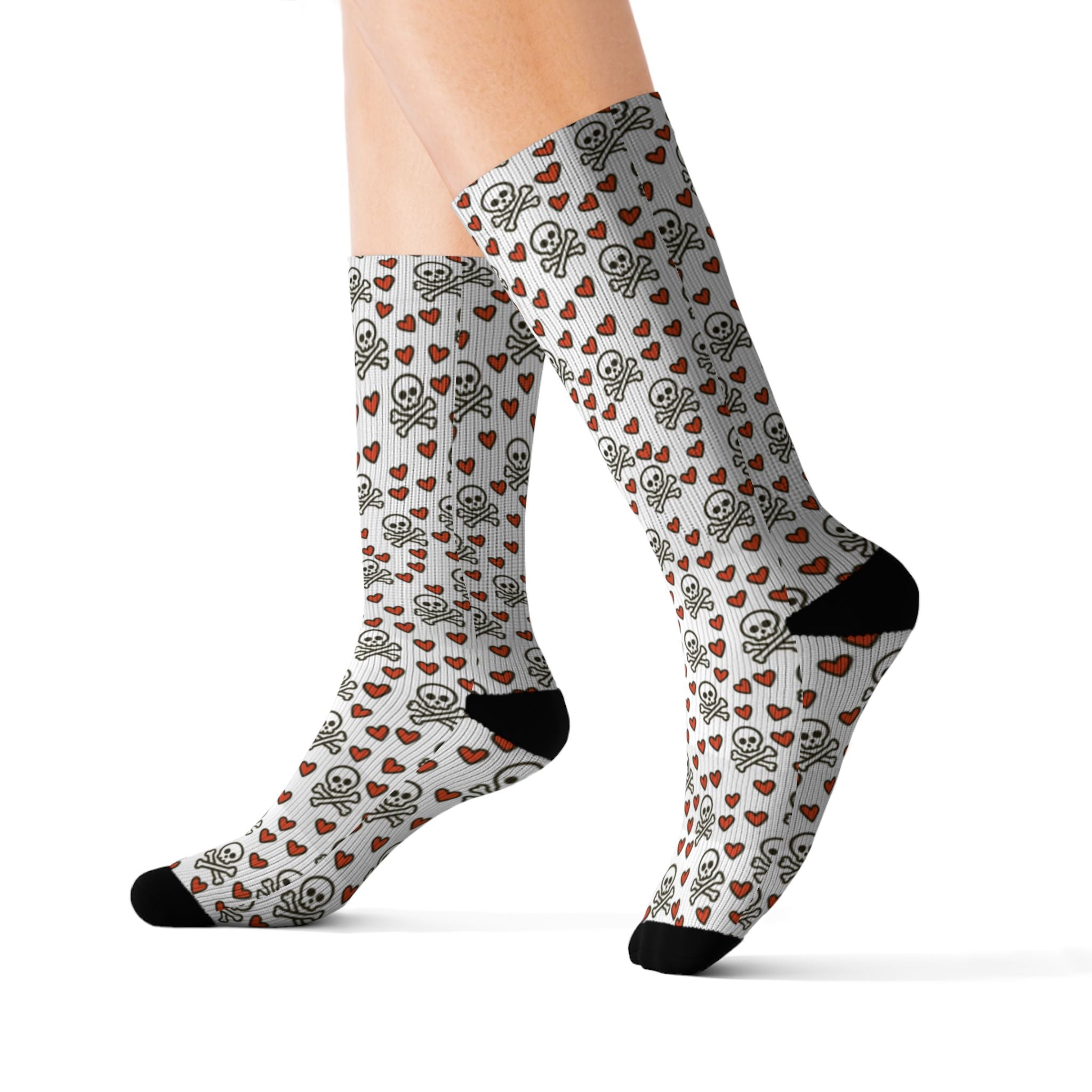 Skull & Hearts Socks