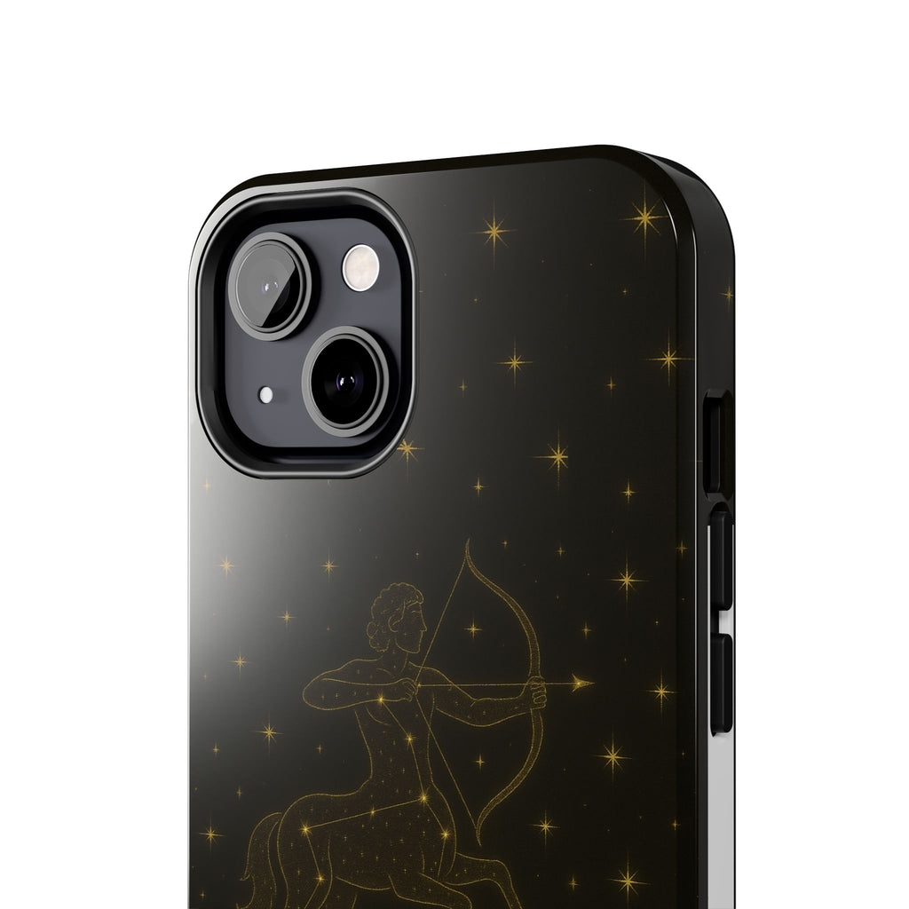 Sagittarius Constellation Tough Phone Case — Zodiac Archer Protective Cover