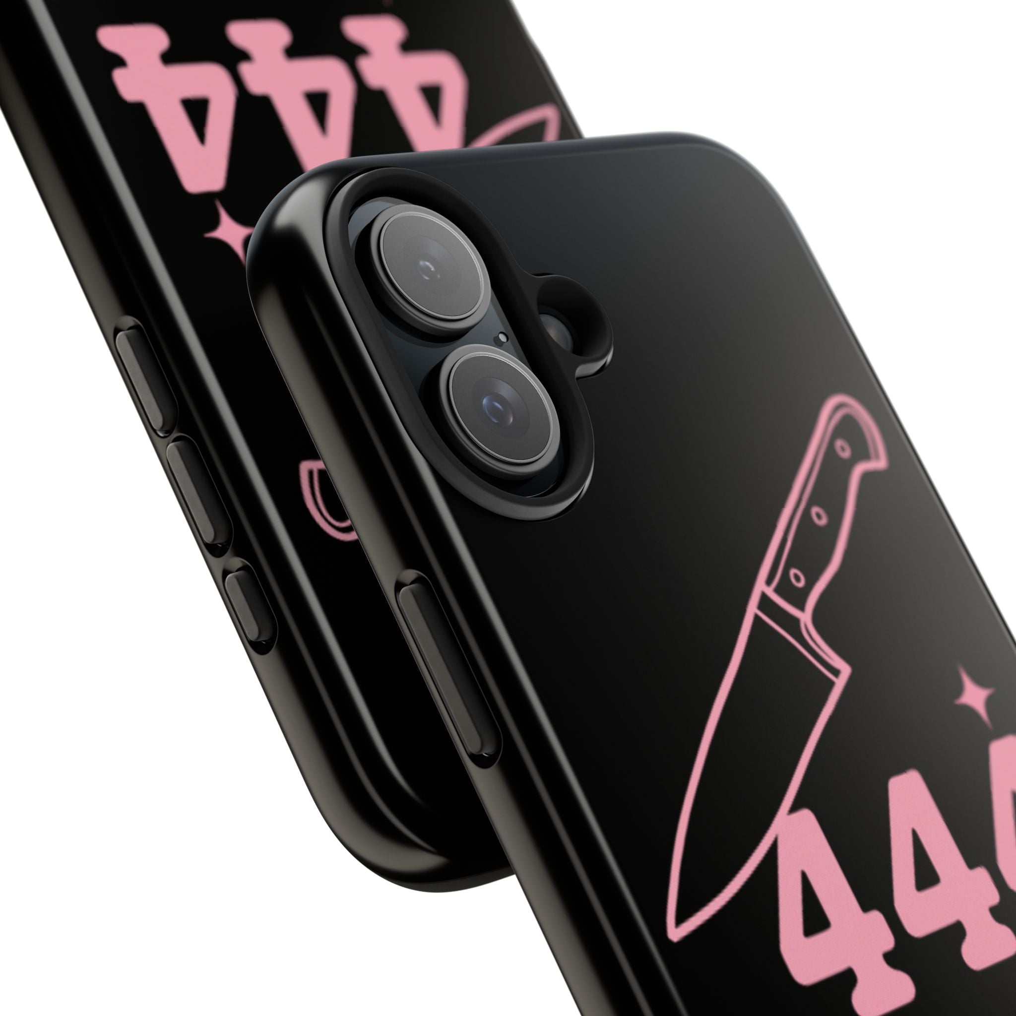 Black & Pink 444 Phone Case