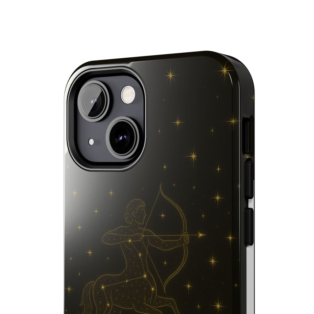 Sagittarius Constellation Tough Phone Case — Zodiac Archer Protective Cover