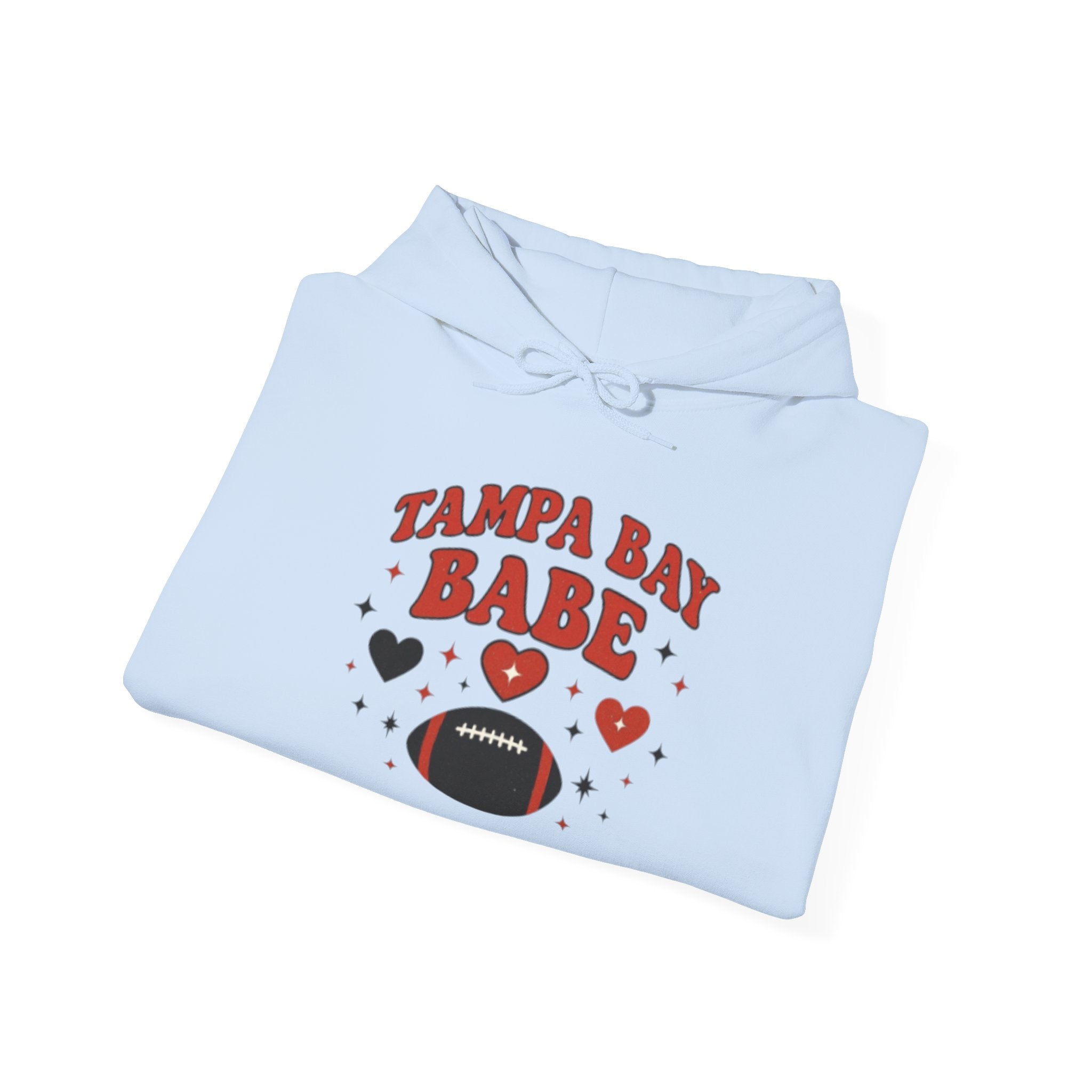 Tampa Bay Babe Cute Football Girlie Hoodie