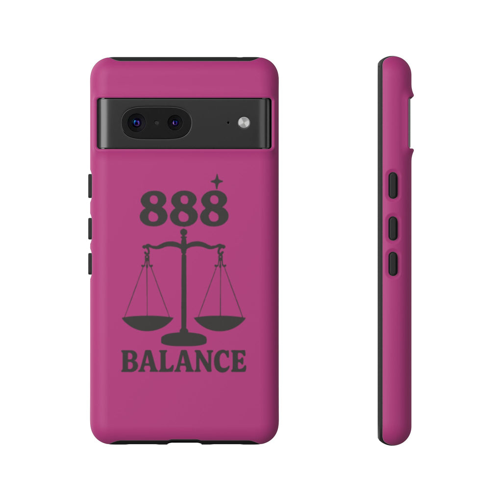 Black & Pink 888 Balance Phone Case