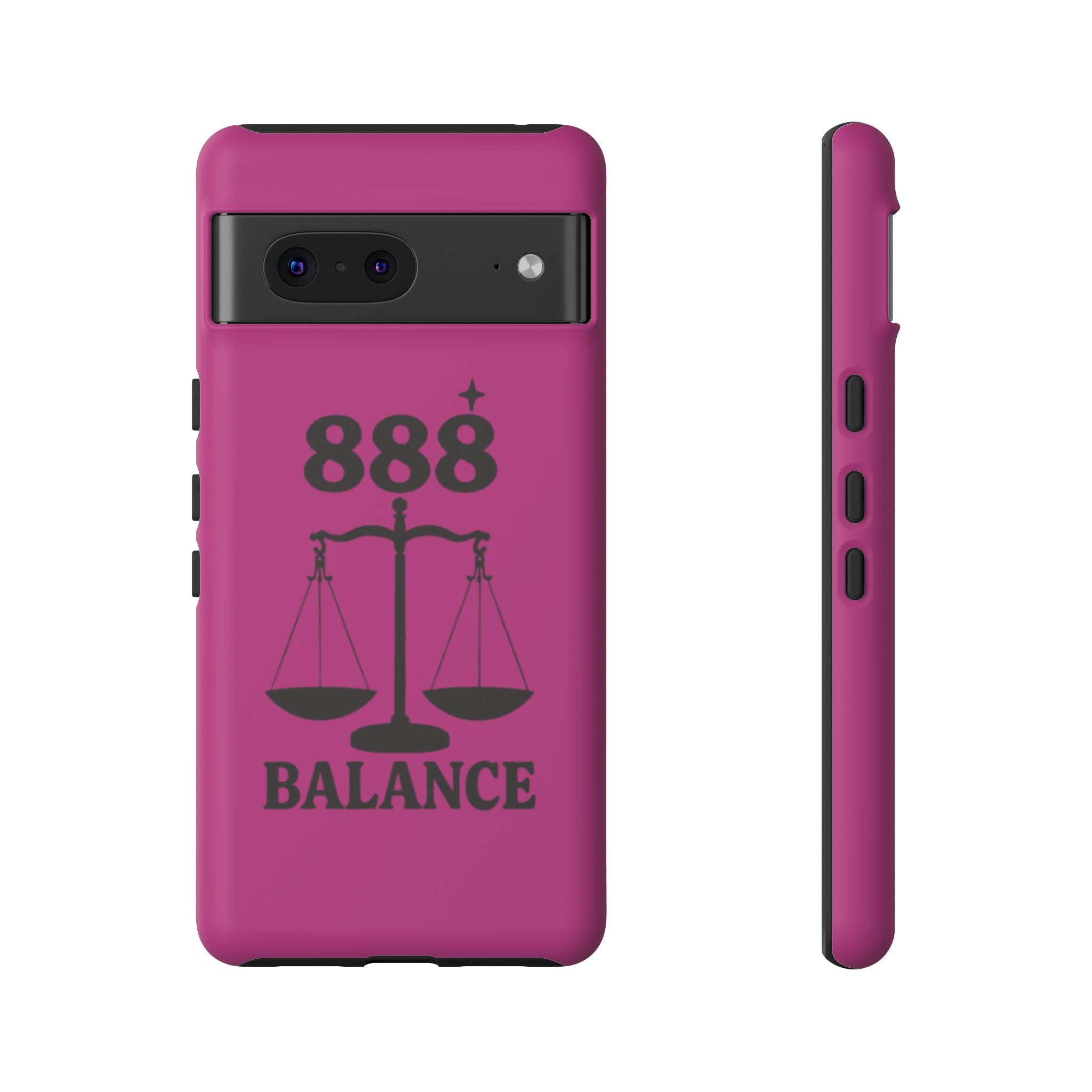 Black & Pink 888 Balance Phone Case