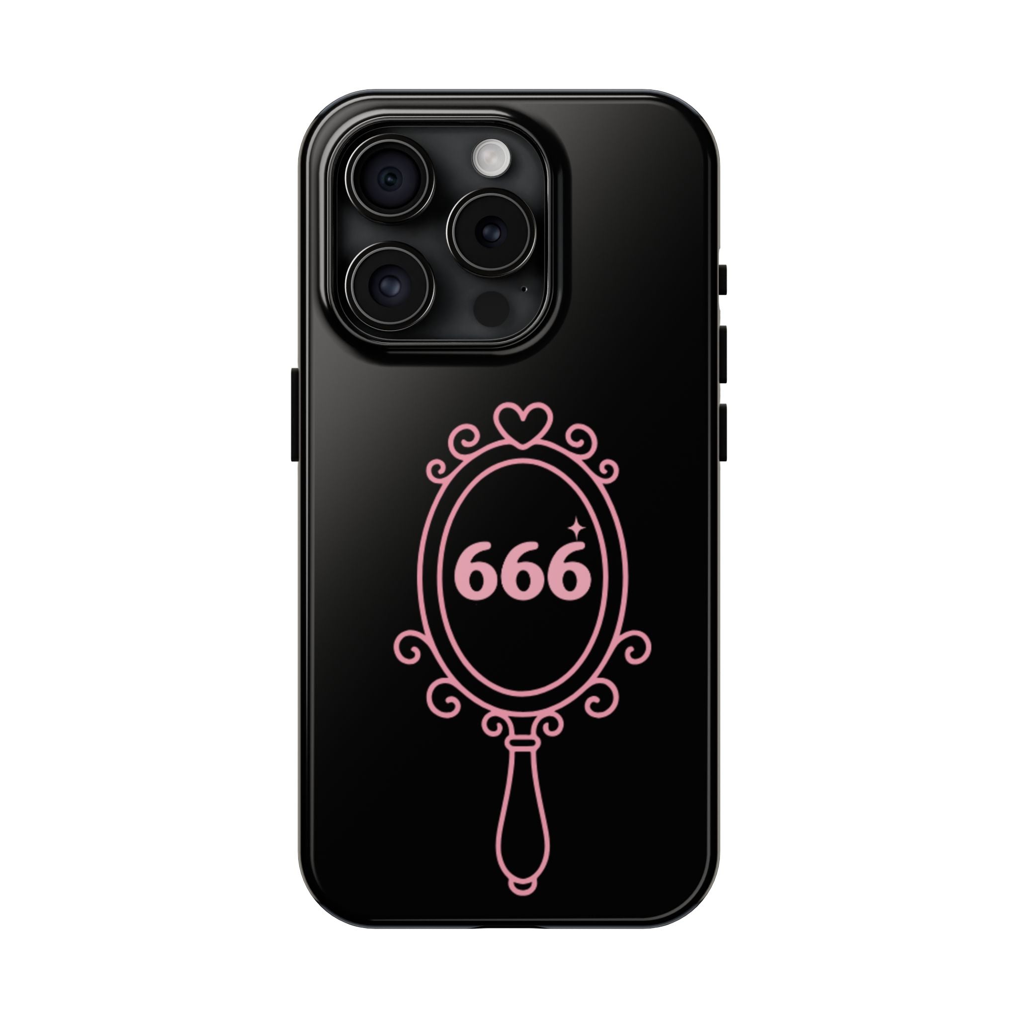 Black & Pink 666 Phone Case
