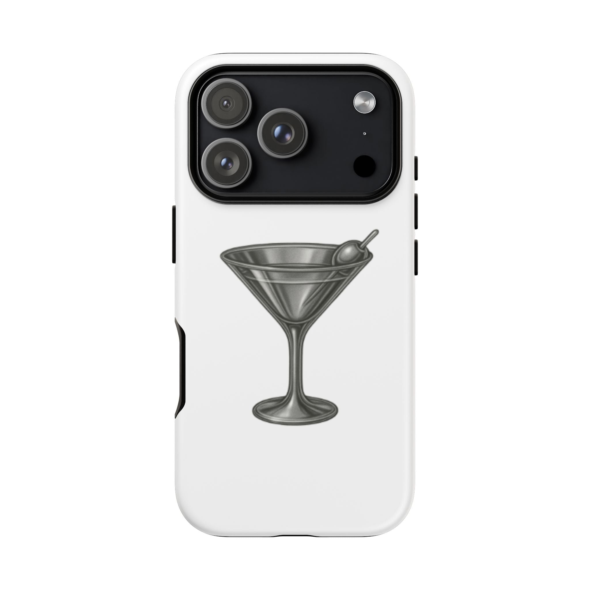 Silver Martini Tough Case