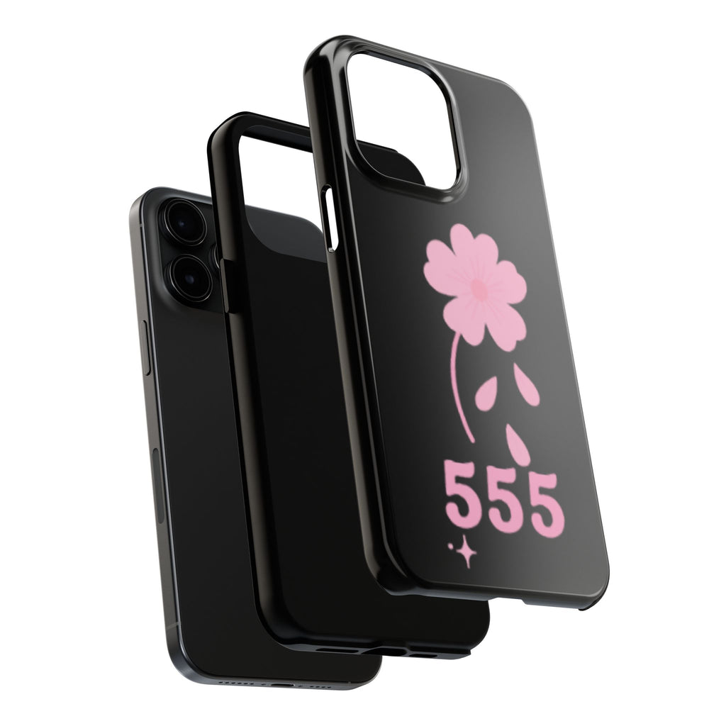 Black & Pink 555 Phone Case