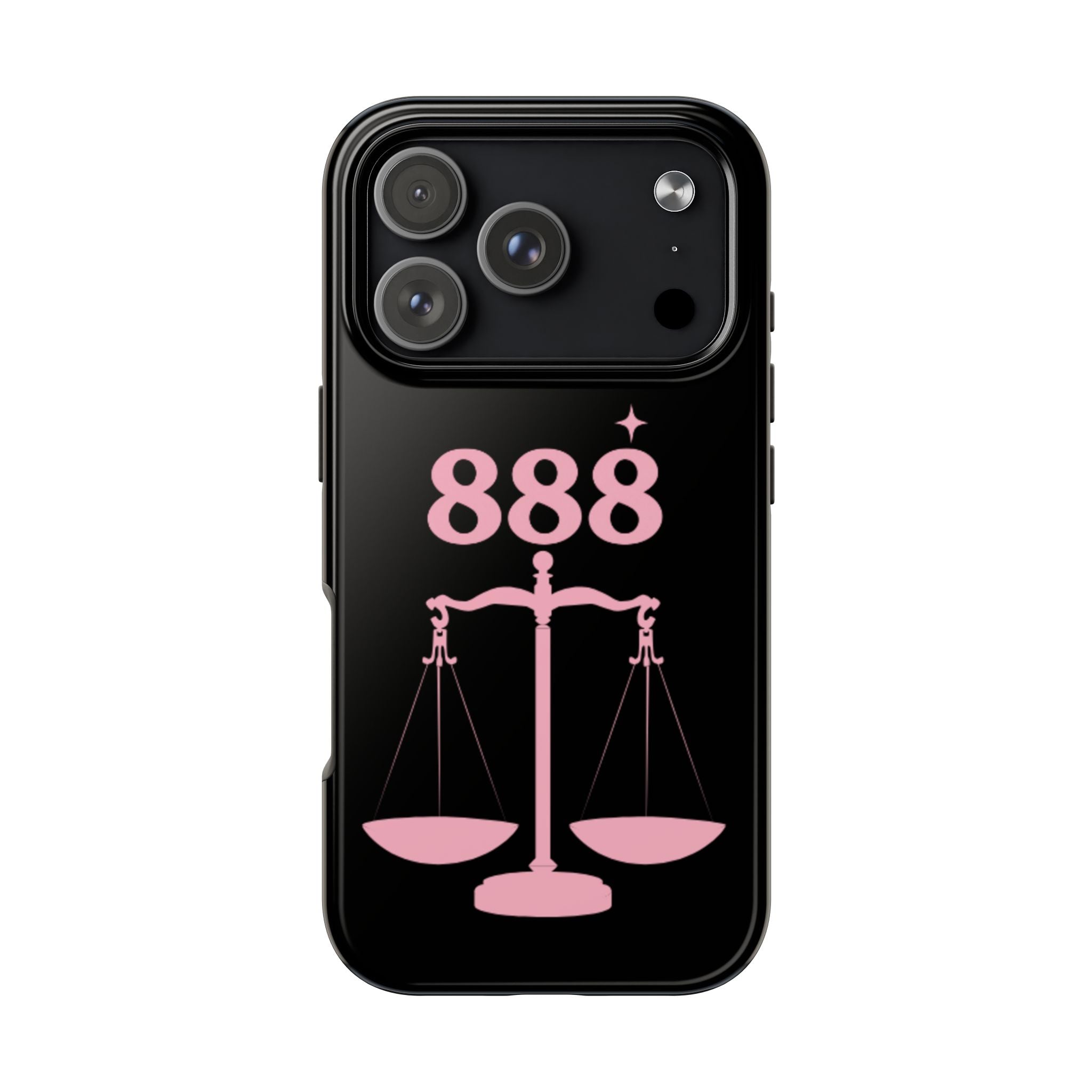 Black & Pink 888 Phone Case