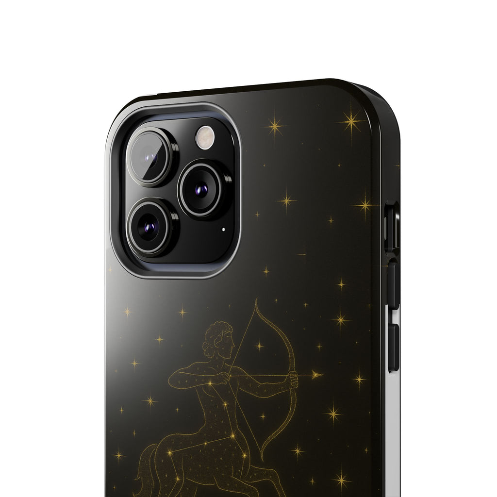 Sagittarius Constellation Tough Phone Case — Zodiac Archer Protective Cover