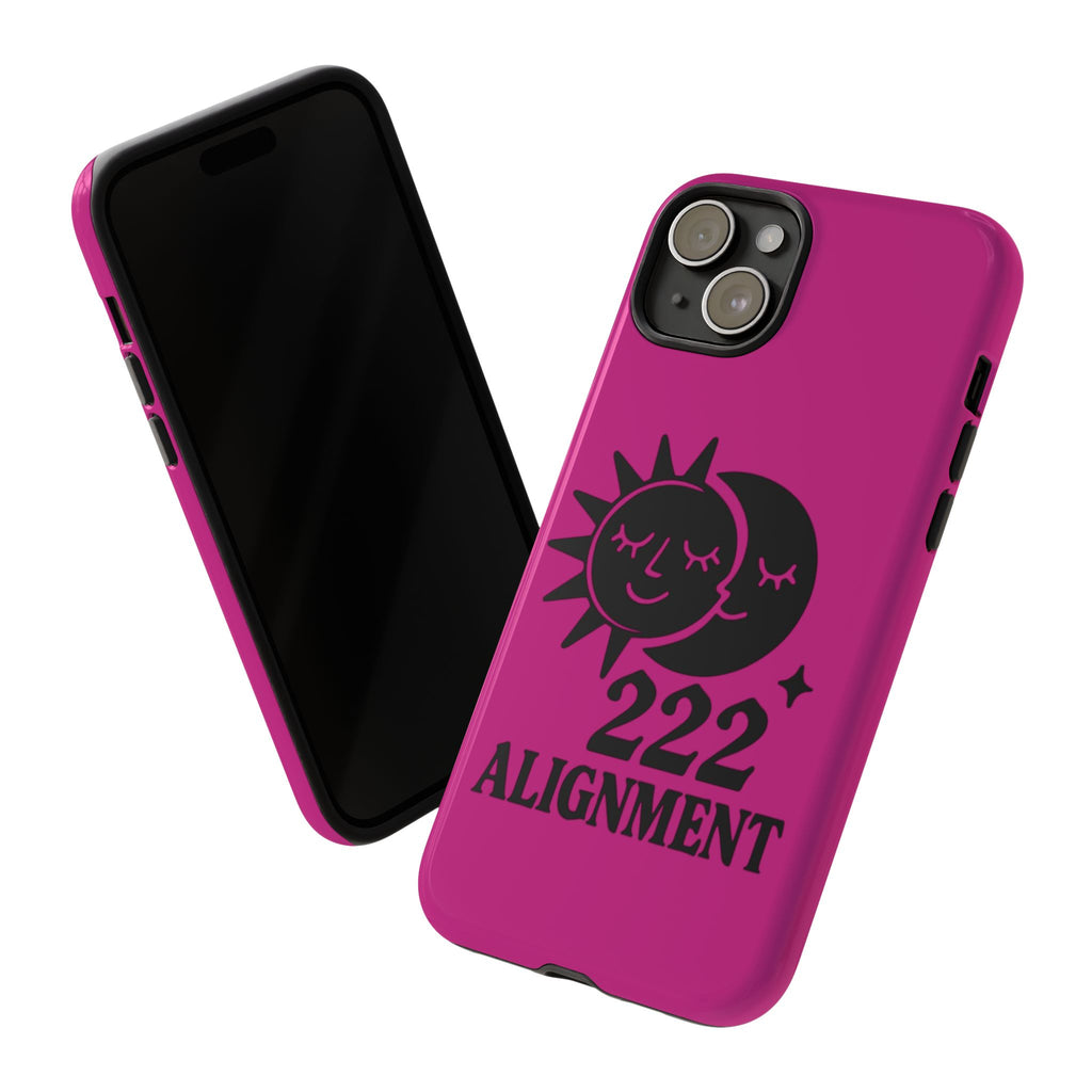 Black & Pink 222 Alignment Phone Case