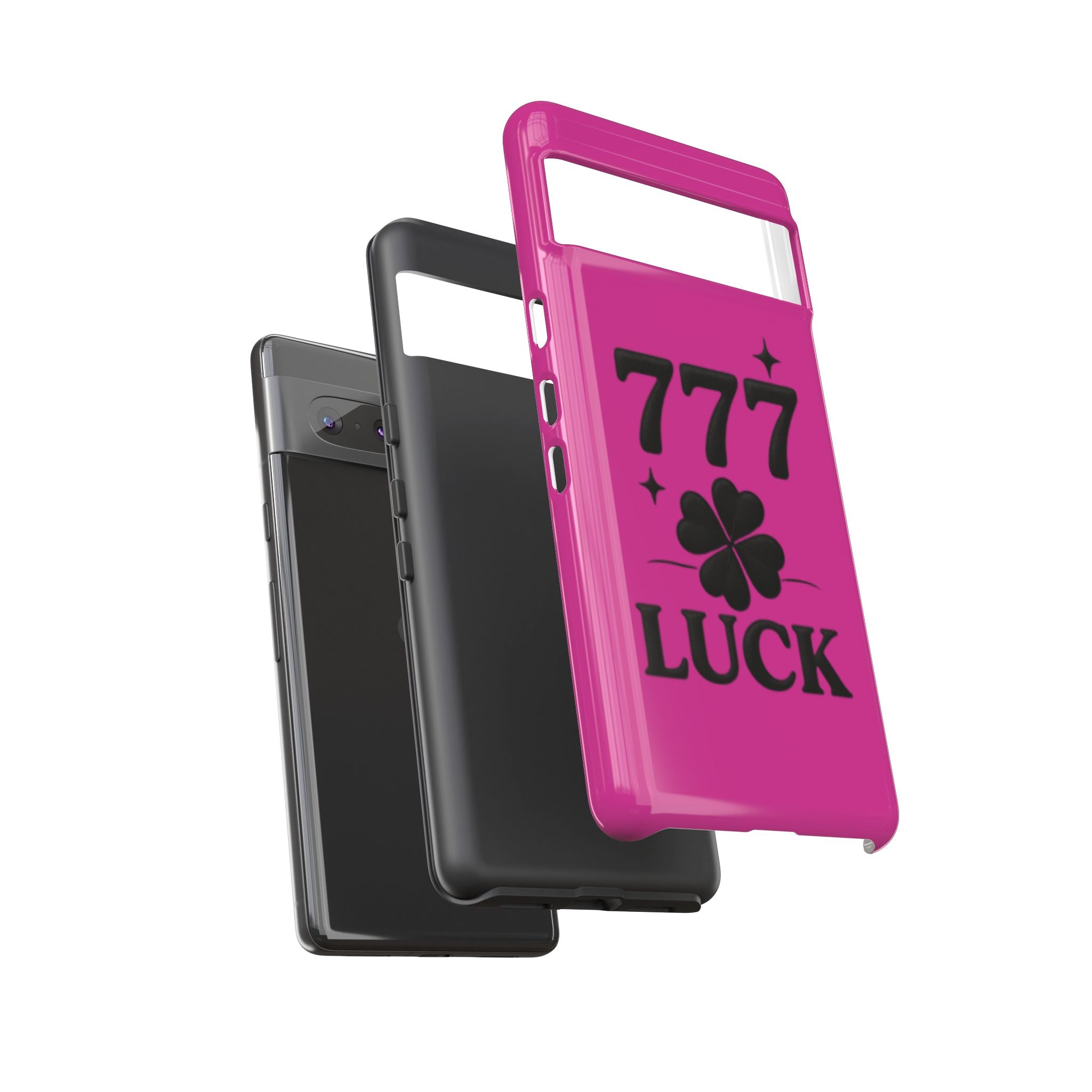 Black & Pink 777 Luck Phone Case