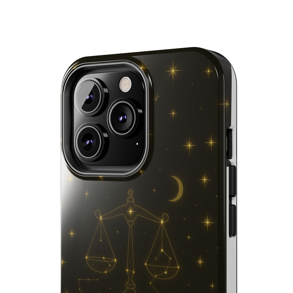 Libra Zodiac Tough Phone Case — Golden Scales
