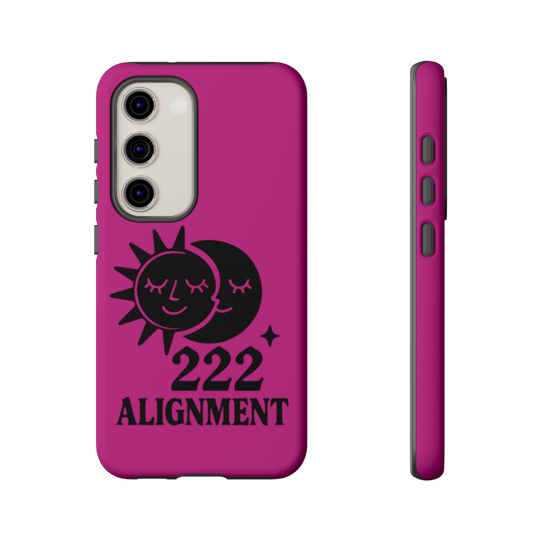 Black & Pink 222 Alignment Phone Case