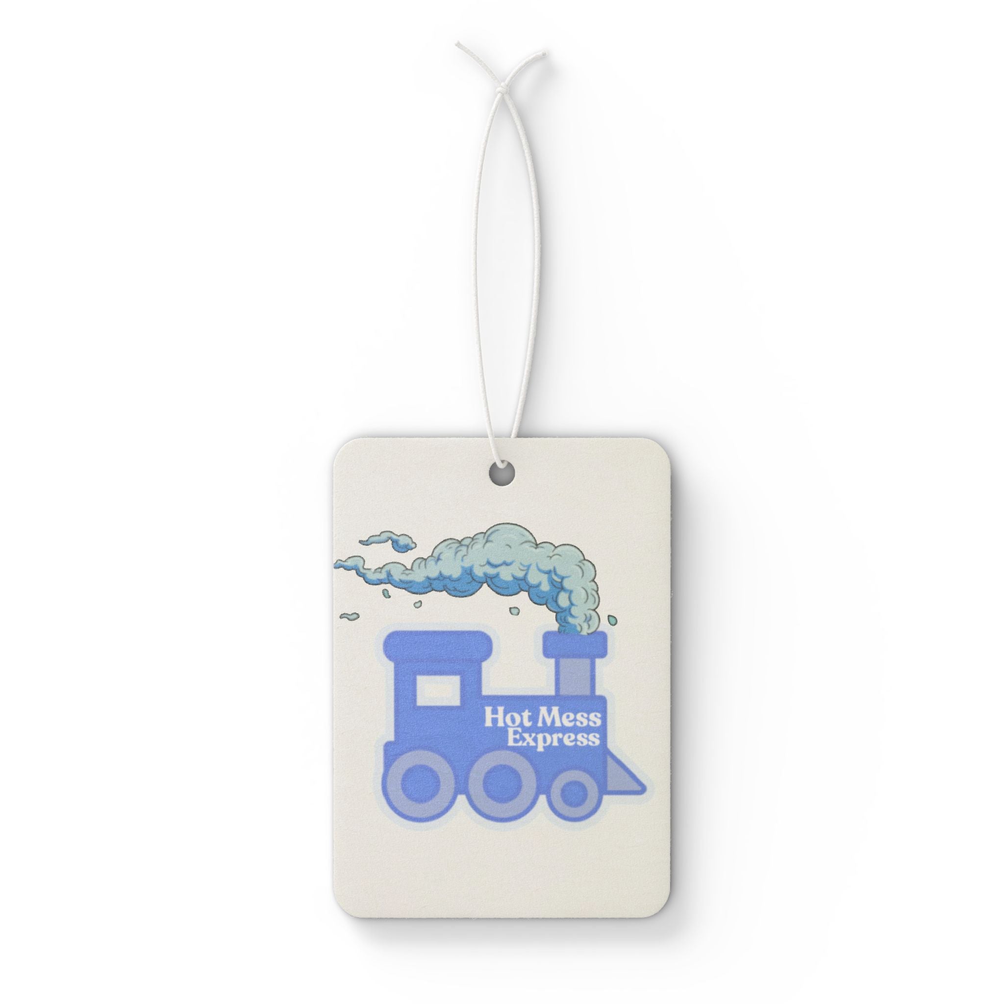 Blue Hot Mess Express Car Air Freshener