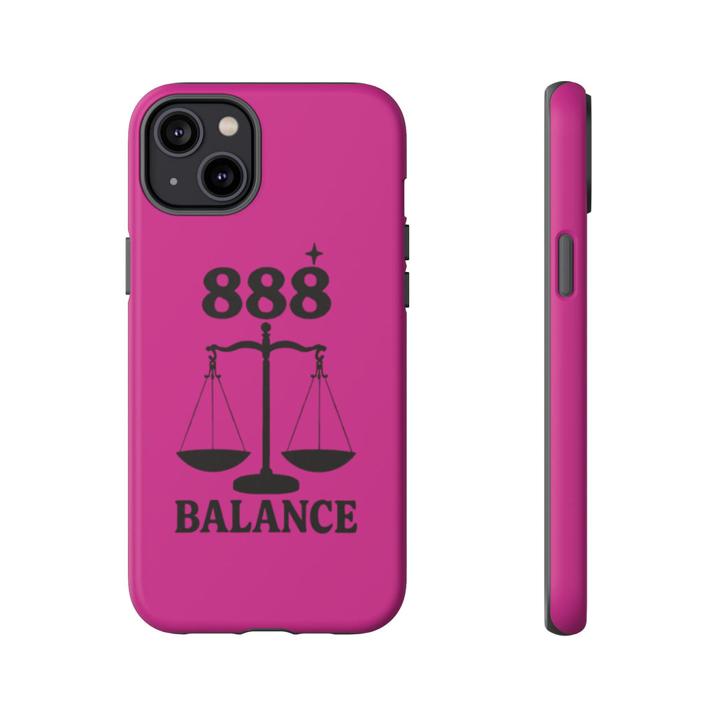 Black & Pink 888 Balance Phone Case